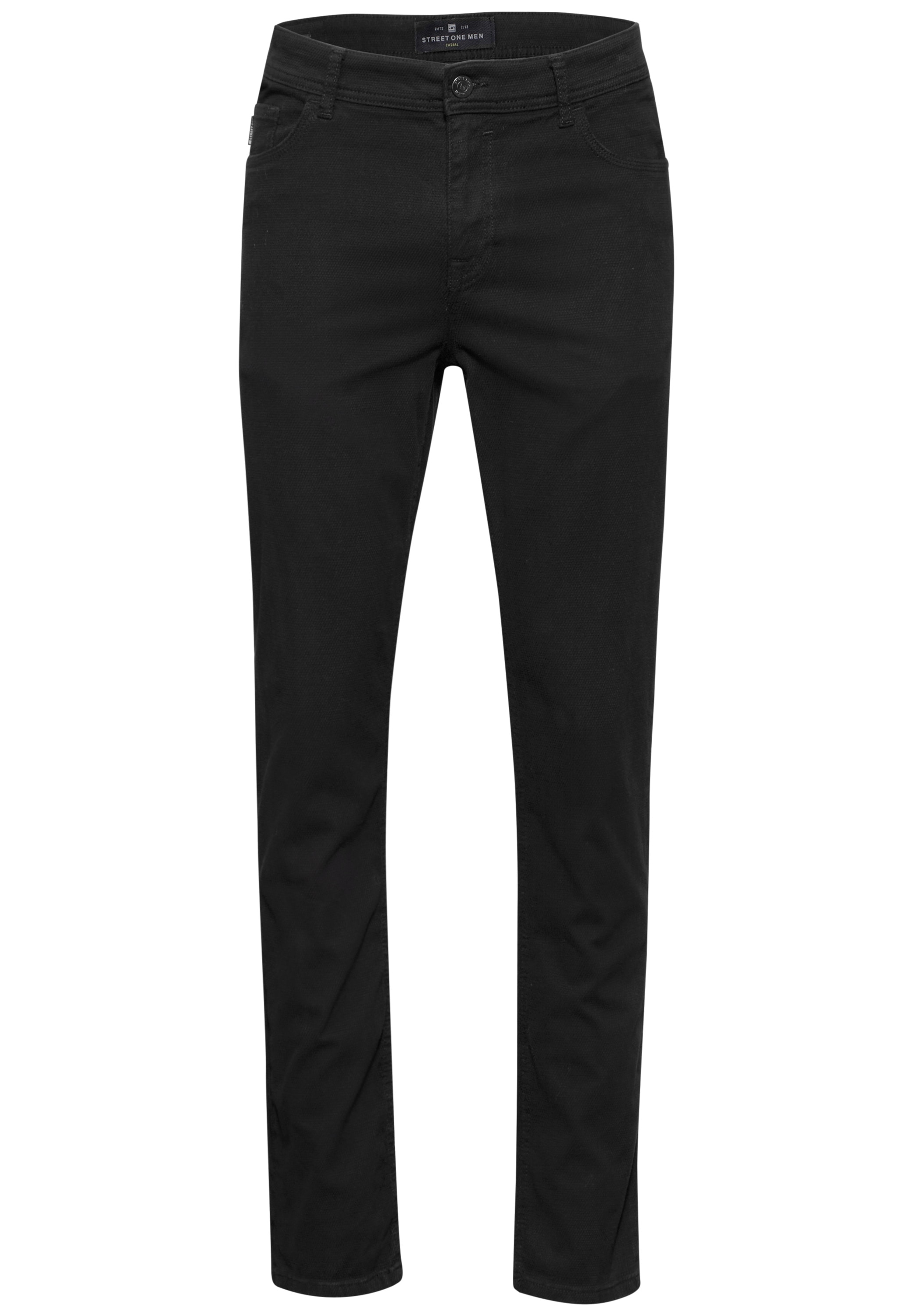 STREET ONE MEN 5-Pocket-Hose, aus Baumwolle mit Stretchanteil