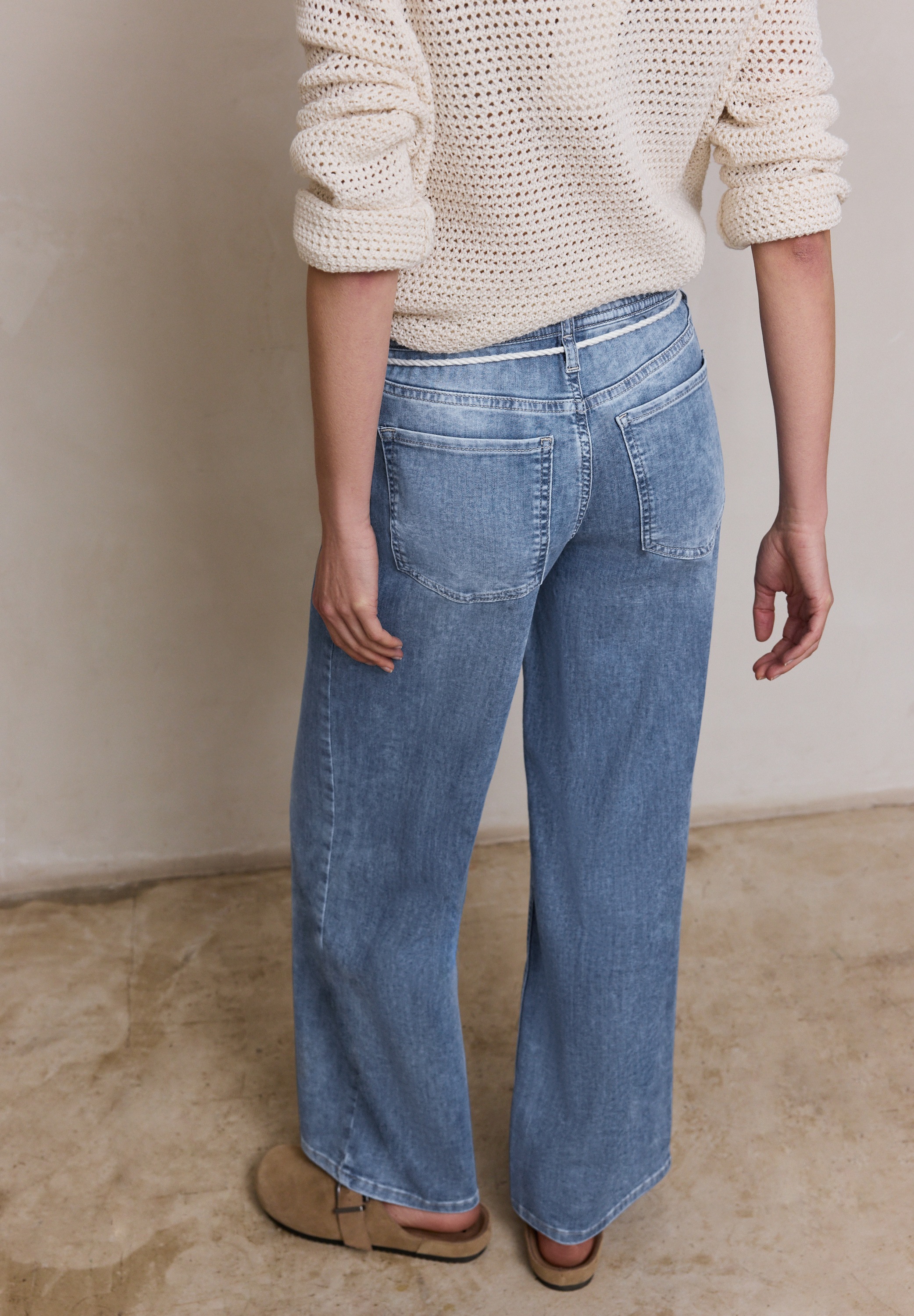 STREET ONE STUDIO Loose-fit-Jeans Middle Waist günstig online kaufen