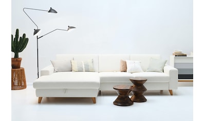 Ecksofa »Nordic Shift Pure«, wahlweise mit Bettfunktion und Bettkasten