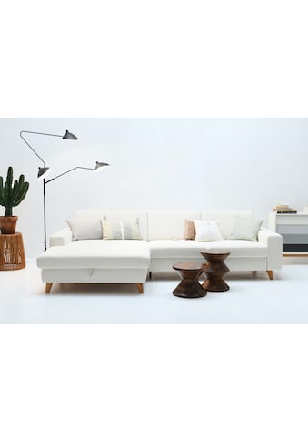 Ecksofa »Nordic Shift Pure«, wahlweise mit Bettfunktion und Bettkasten