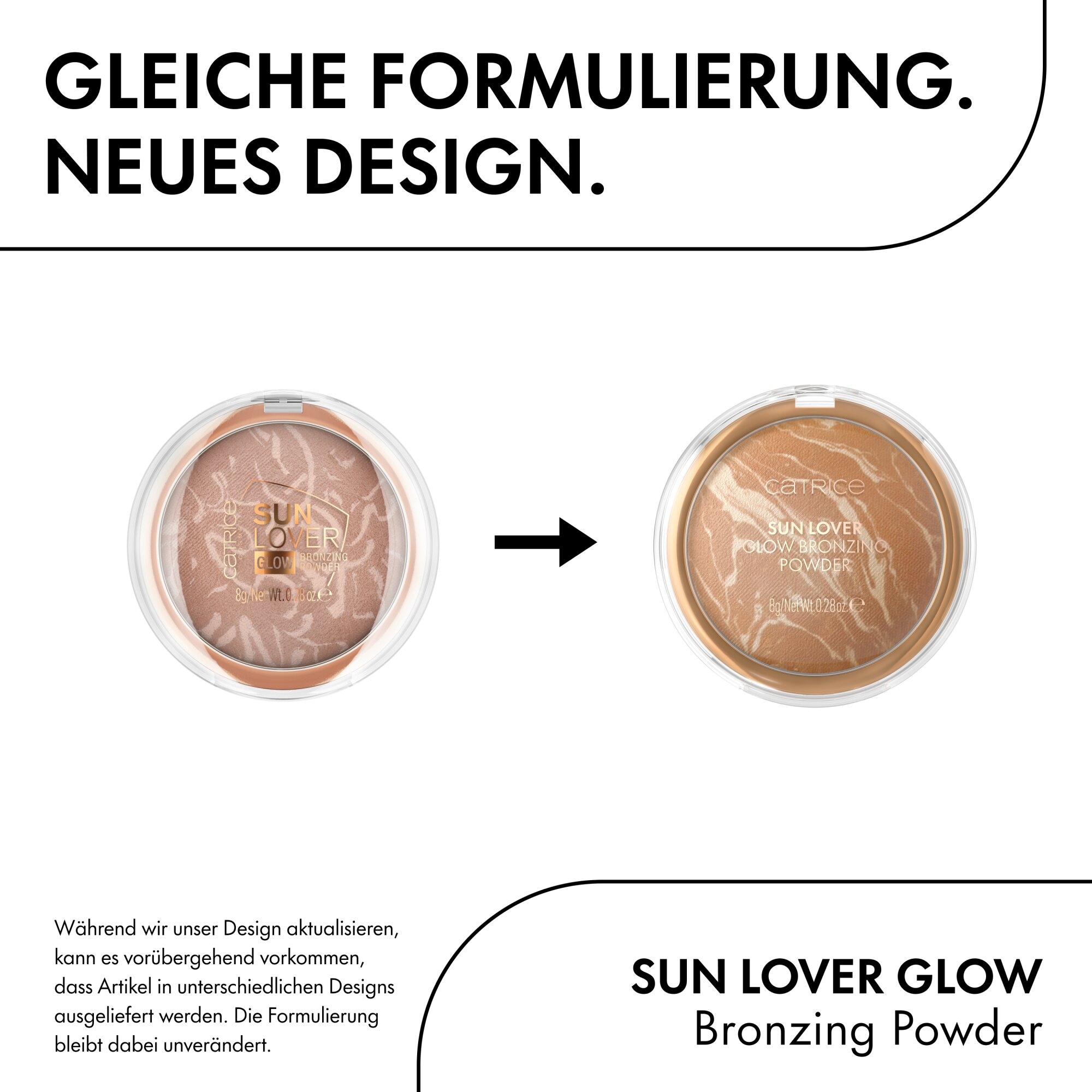 Catrice Bronzer-Puder »SUN LOVER GLOW BRONZING POWDER« mit lichtreflektierenden Pigmenten für einen sunkissed Look