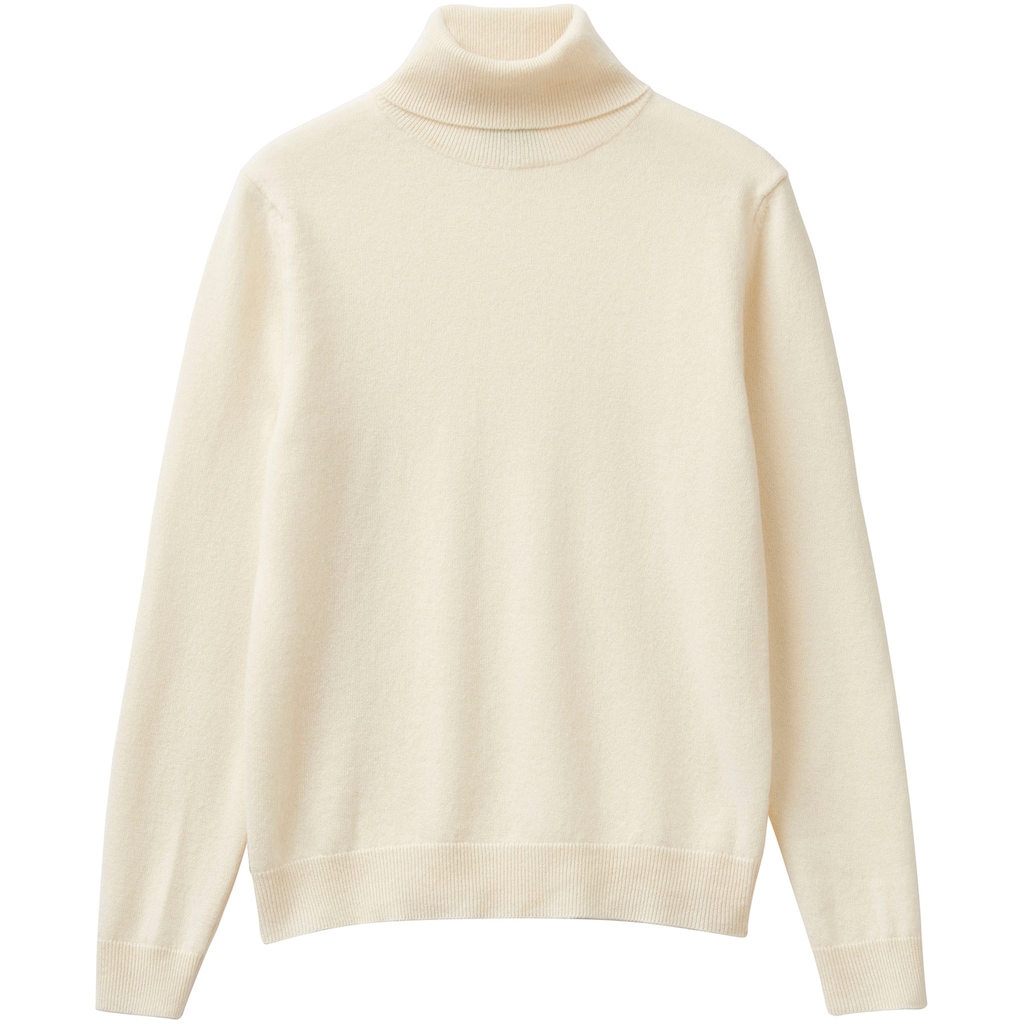 United Colors of Benetton Rollkragenpullover, im cleanen Look