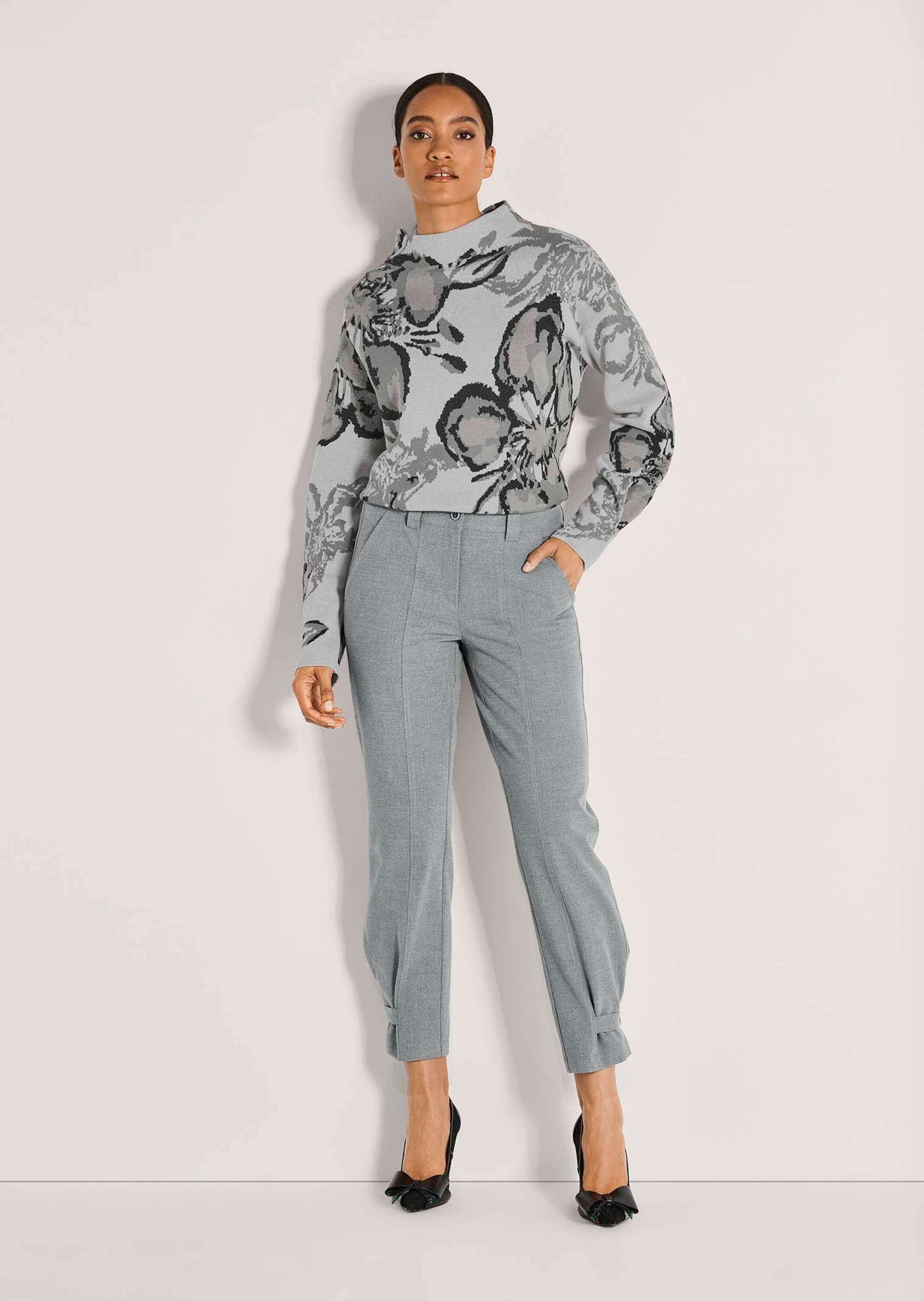 MADELEINE Stoffhose »Stoffhose Mid Waist 7/8-Businesshose«