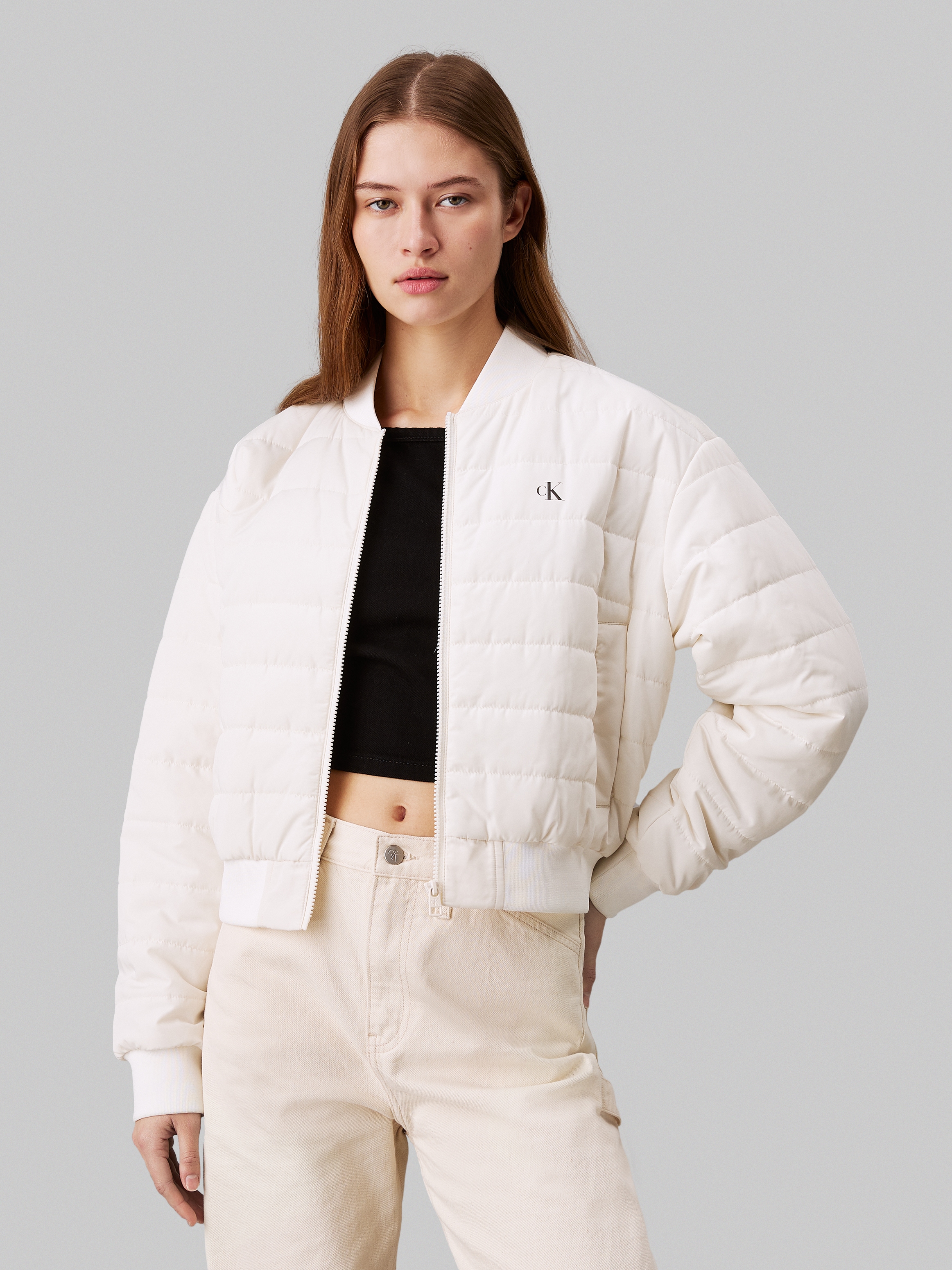 Calvin Klein Jeans Outdoorjacke "QUILTED BOMBER"