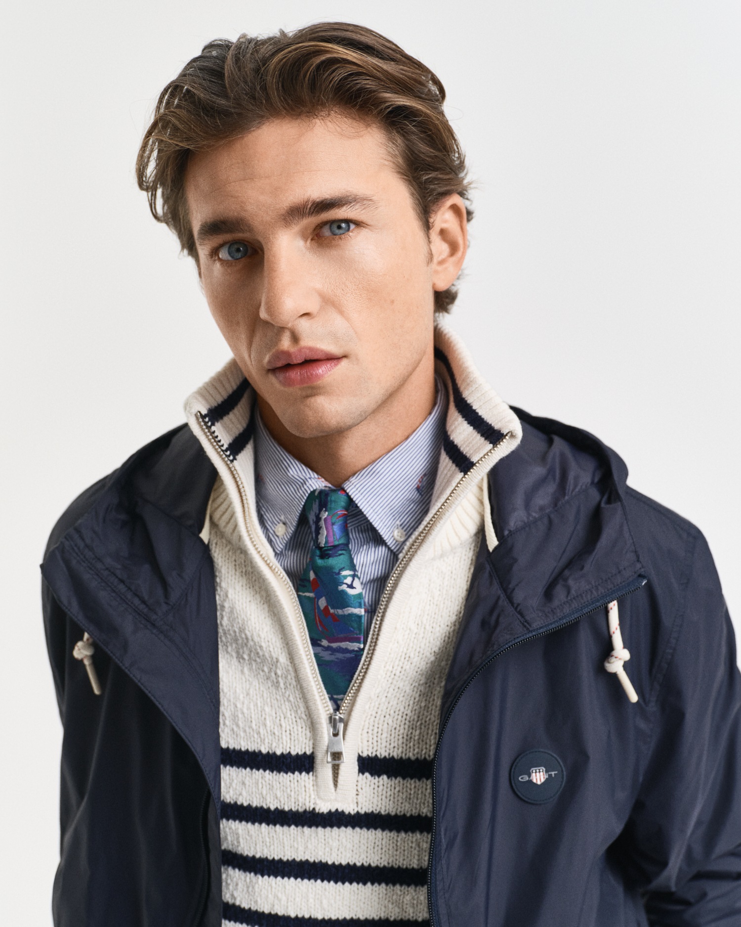 Thumbnail - Gant Blouson "LIGHTWEIGHT PACKABLE WINDBREAKER" mit Kapuze