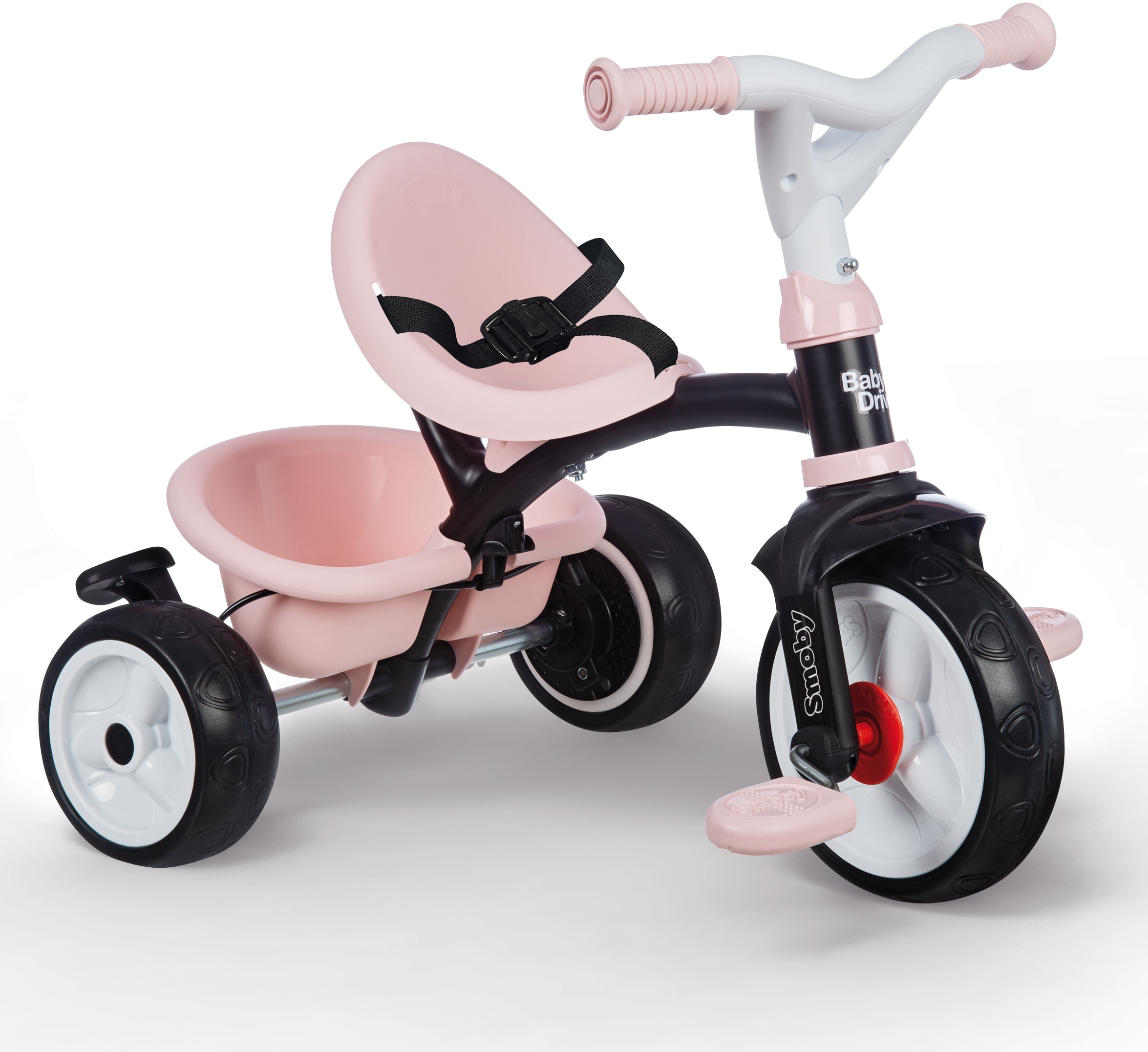 Smoby Dreirad »Baby Driver Plus, rosa«, Made in Europe