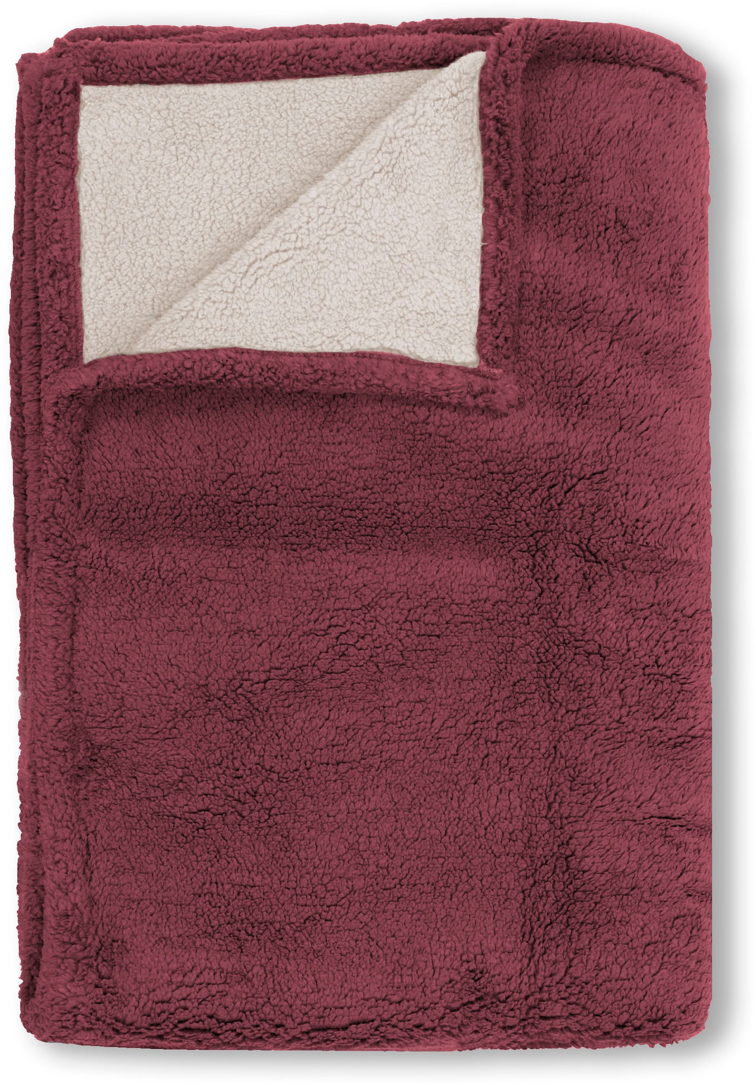 Biberna Tagesdecke "Tagesdecke Sherpa" Kuscheldecke, superweiche + warme Sh günstig online kaufen