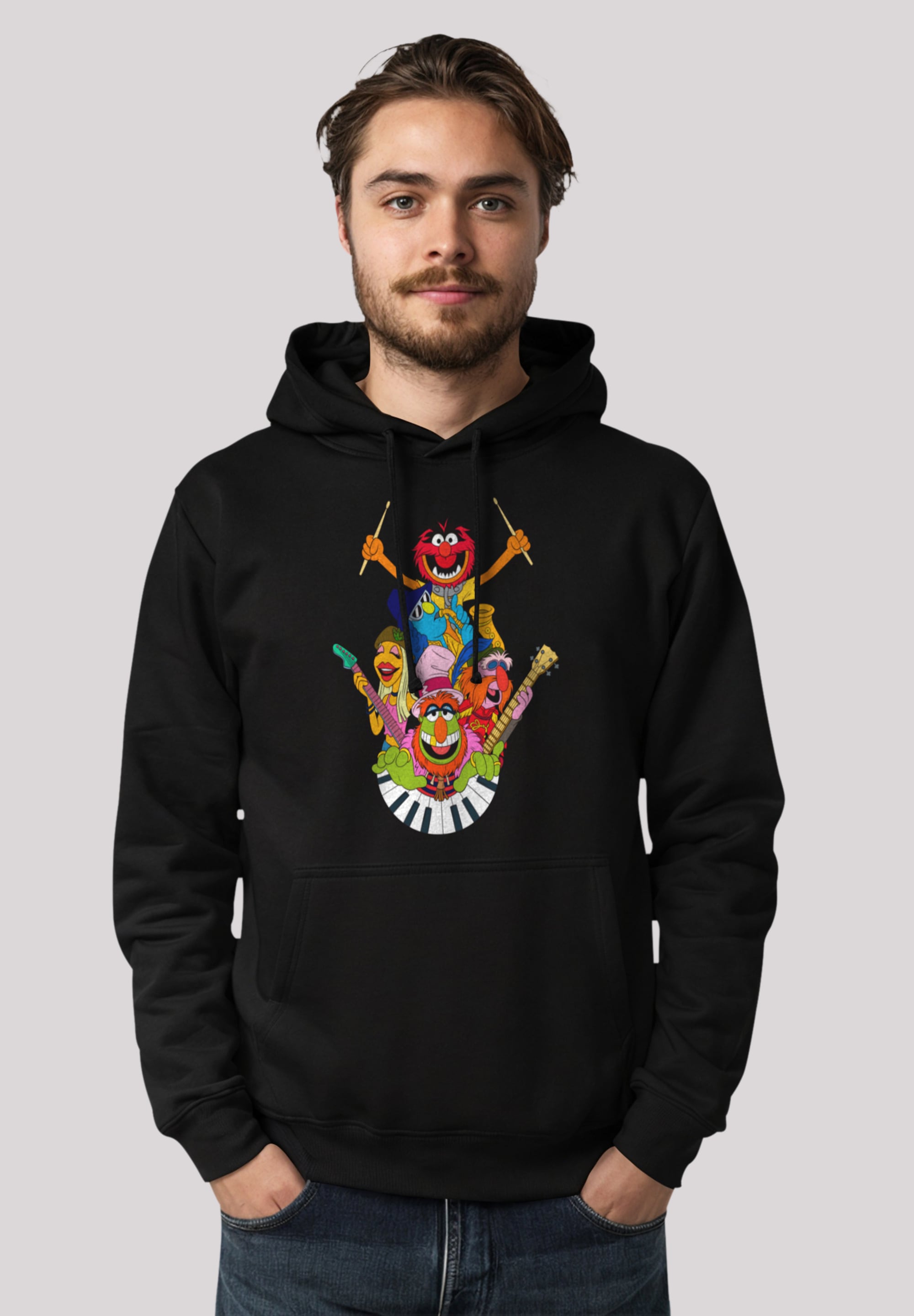 F4NT4STIC Kapuzenpullover "Disney Muppets Dr. Teeth und The Electric Mayhem günstig online kaufen