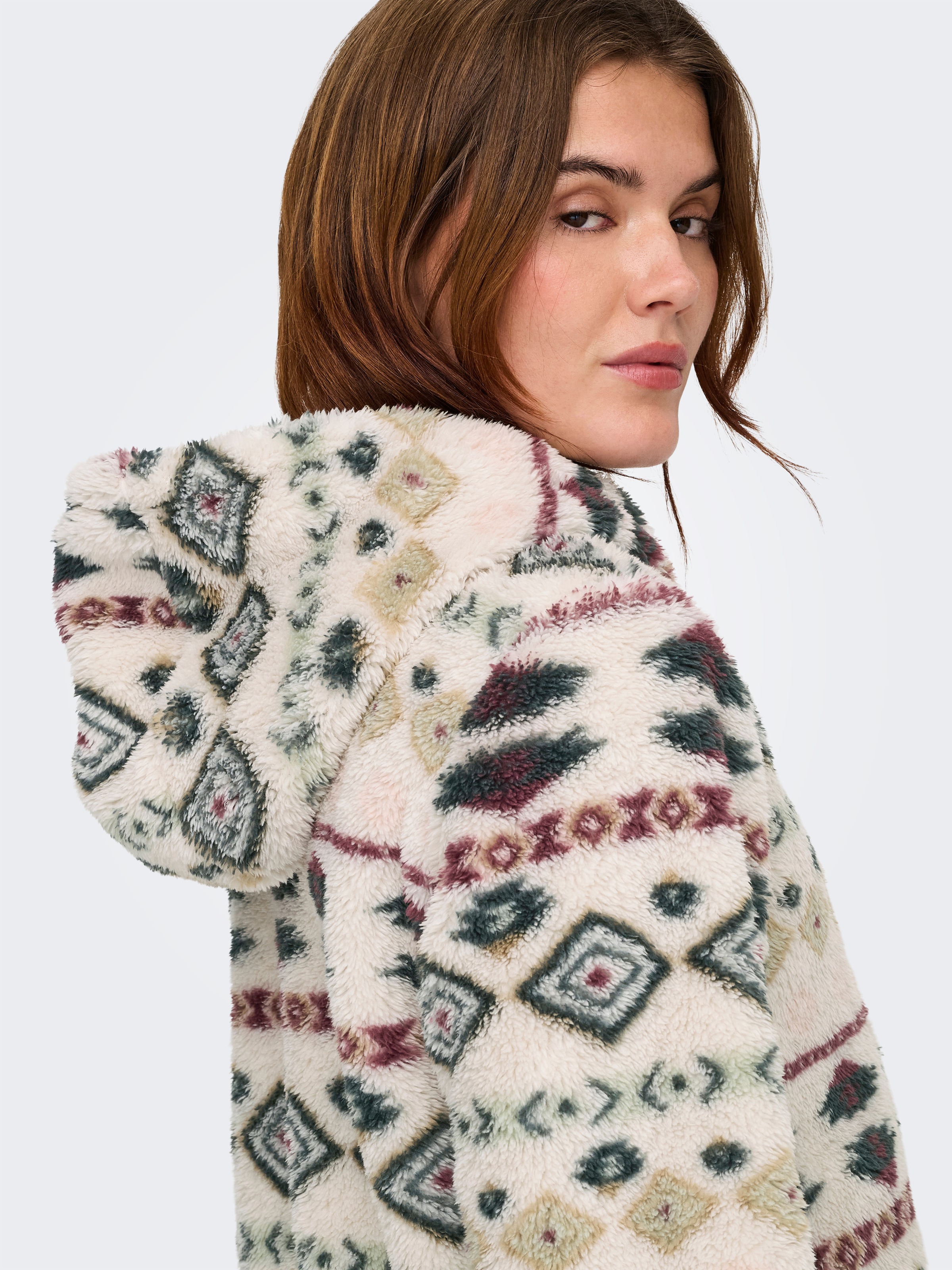 Thumbnail - ONLY Outdoorjacke "ONLANNA CONTACT AOP HOOD JACKET OTW CS" mitKapuze