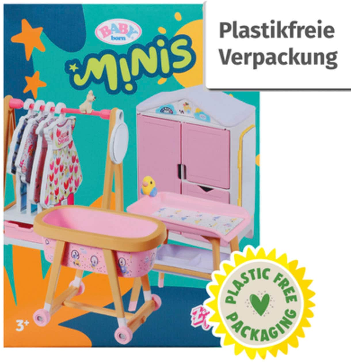 Baby Born Puppenmöbel »Baby born® Minis Spielset Puppenmöbel«