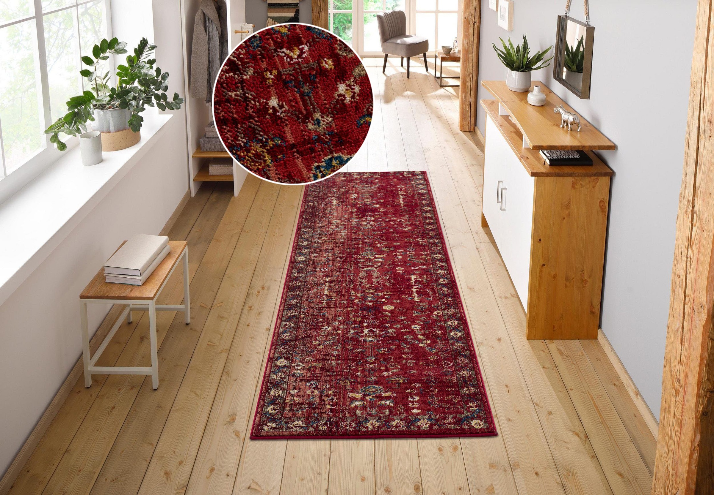 my home Läufer "Clovis" rechteckig 11 mm Höhe Teppich im Orient-Design, mit günstig online kaufen