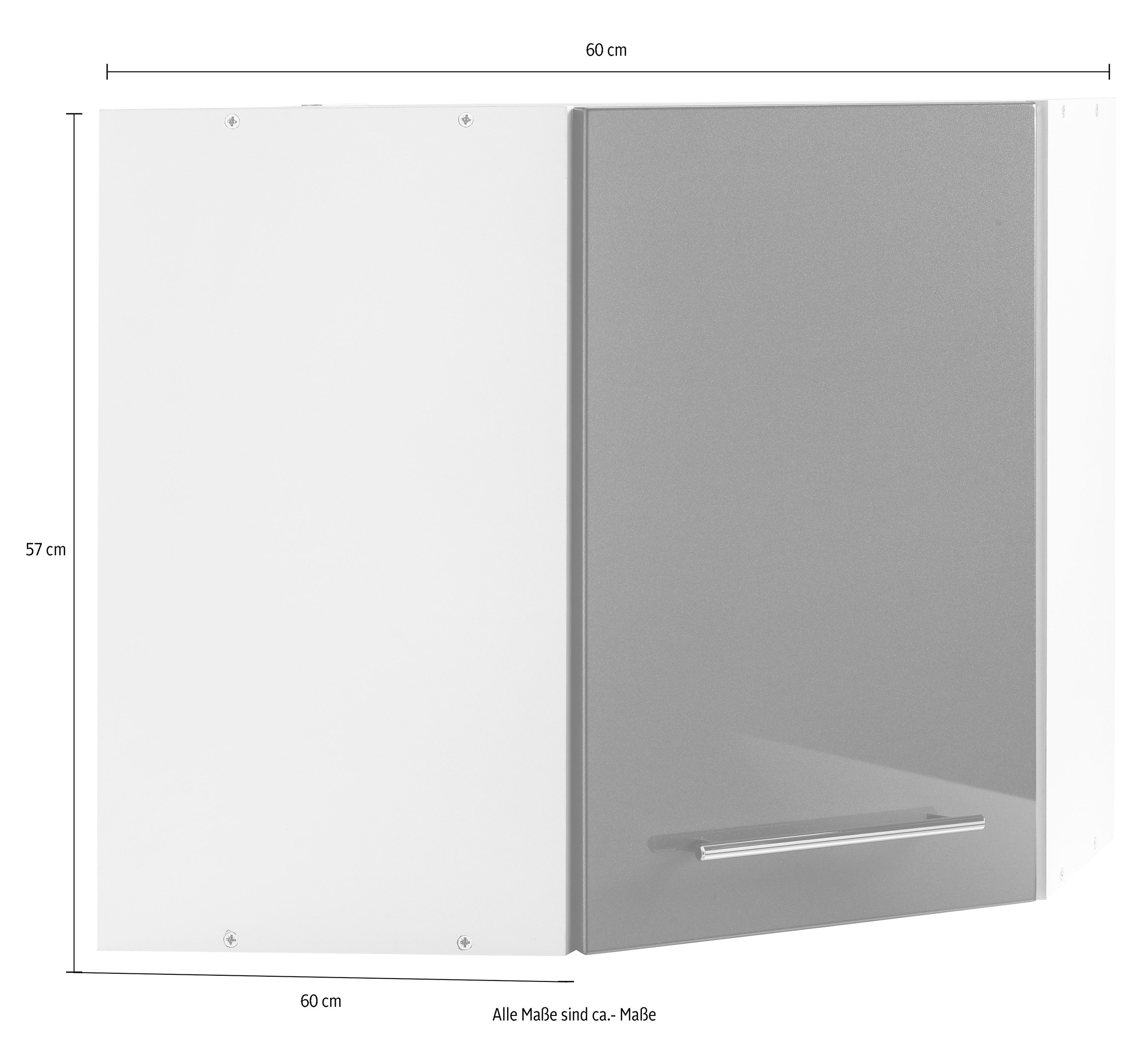 HELD MÖBEL Eckhängeschrank »Trient«, 60 cm breit