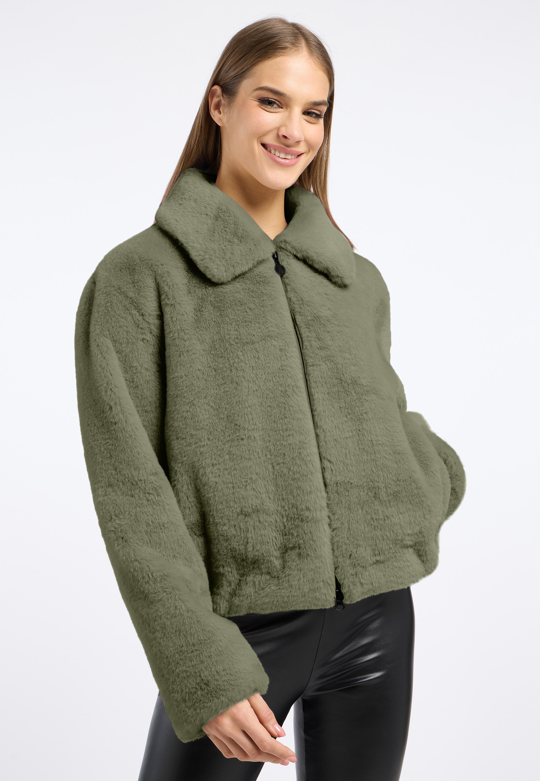 Frieda & Freddies Blouson "Fake Fur Jacket / Xavy" günstig online kaufen