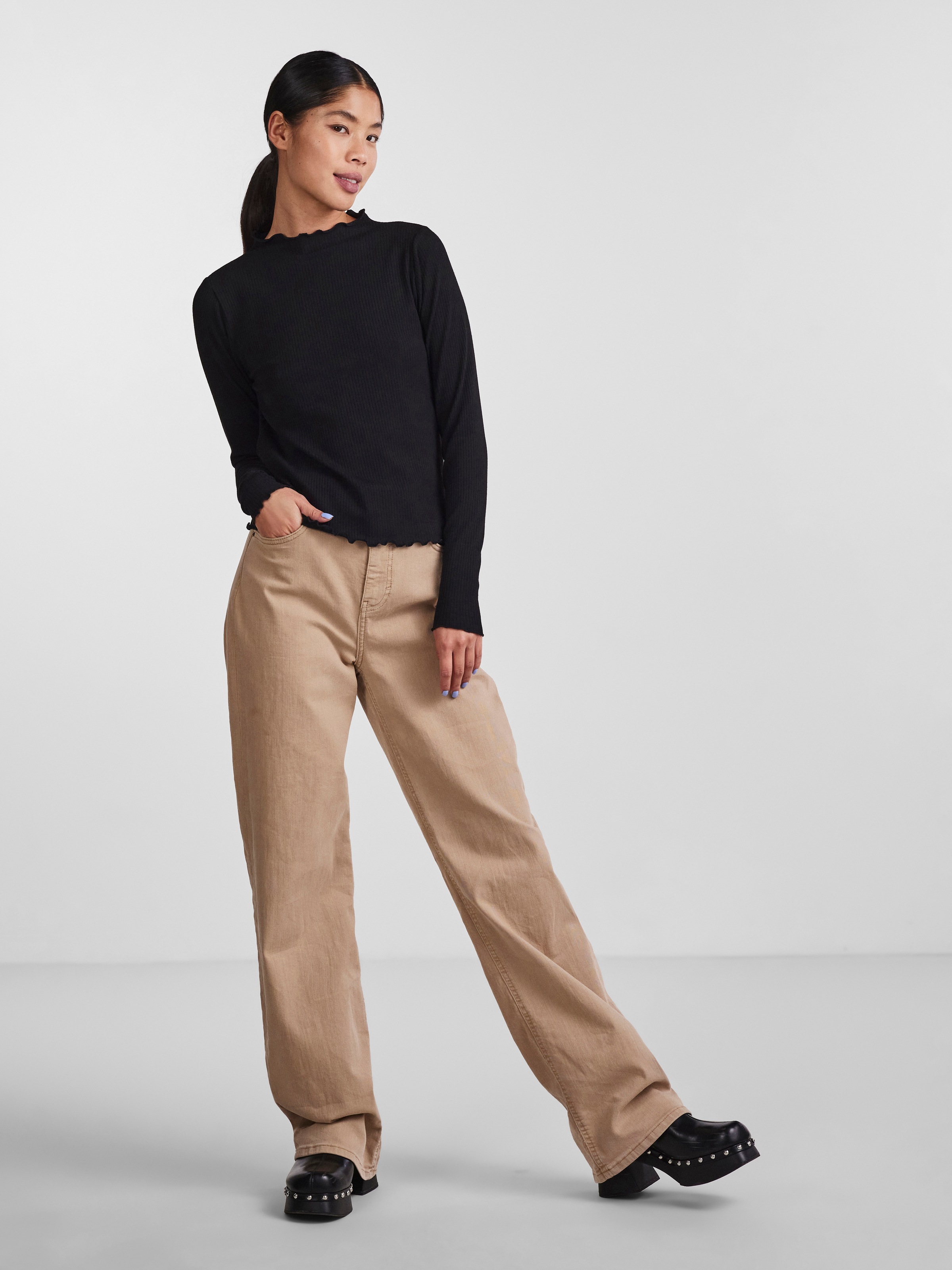 Thumbnail - pieces Langarmshirt "PCNICCA LS TOP NOOS"