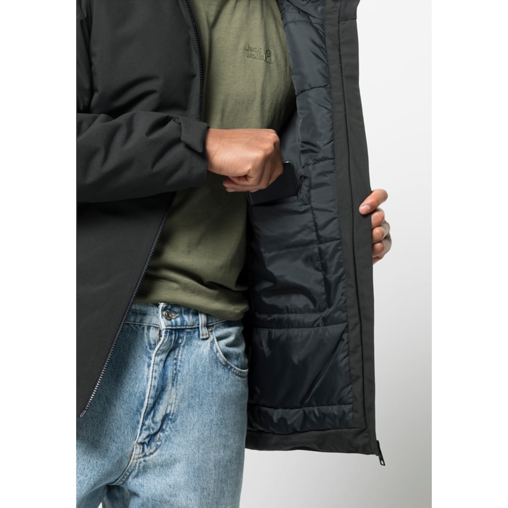 Jack Wolfskin Winterjacke »TEMPELHOF JKT M«, mit Kapuze