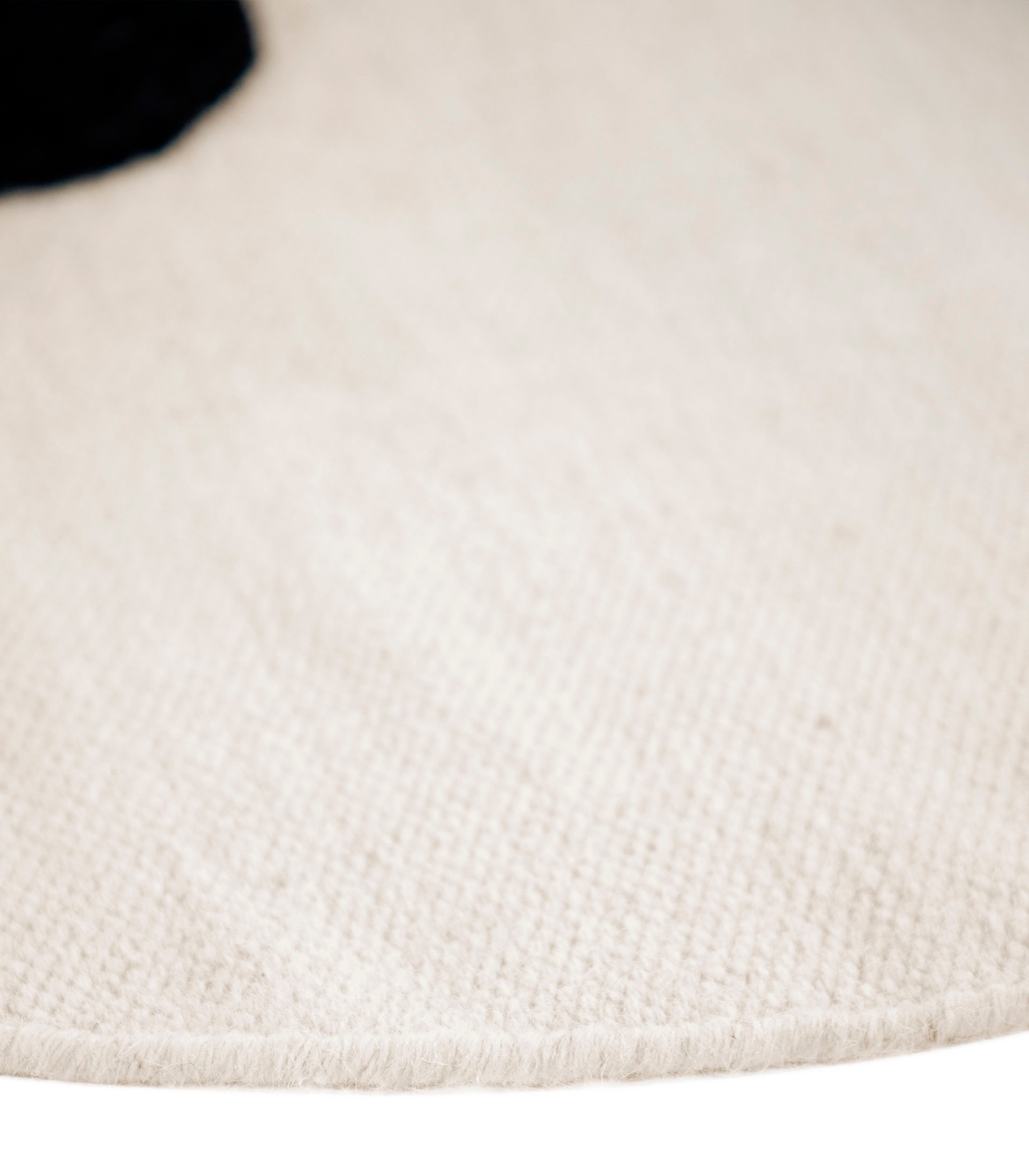 Kinderteppich CARPETFINE "Panda", creme, H:0,6mm Ø:100cm, Obermaterial: 100% Wolle, Teppiche, Kinderteppich 3