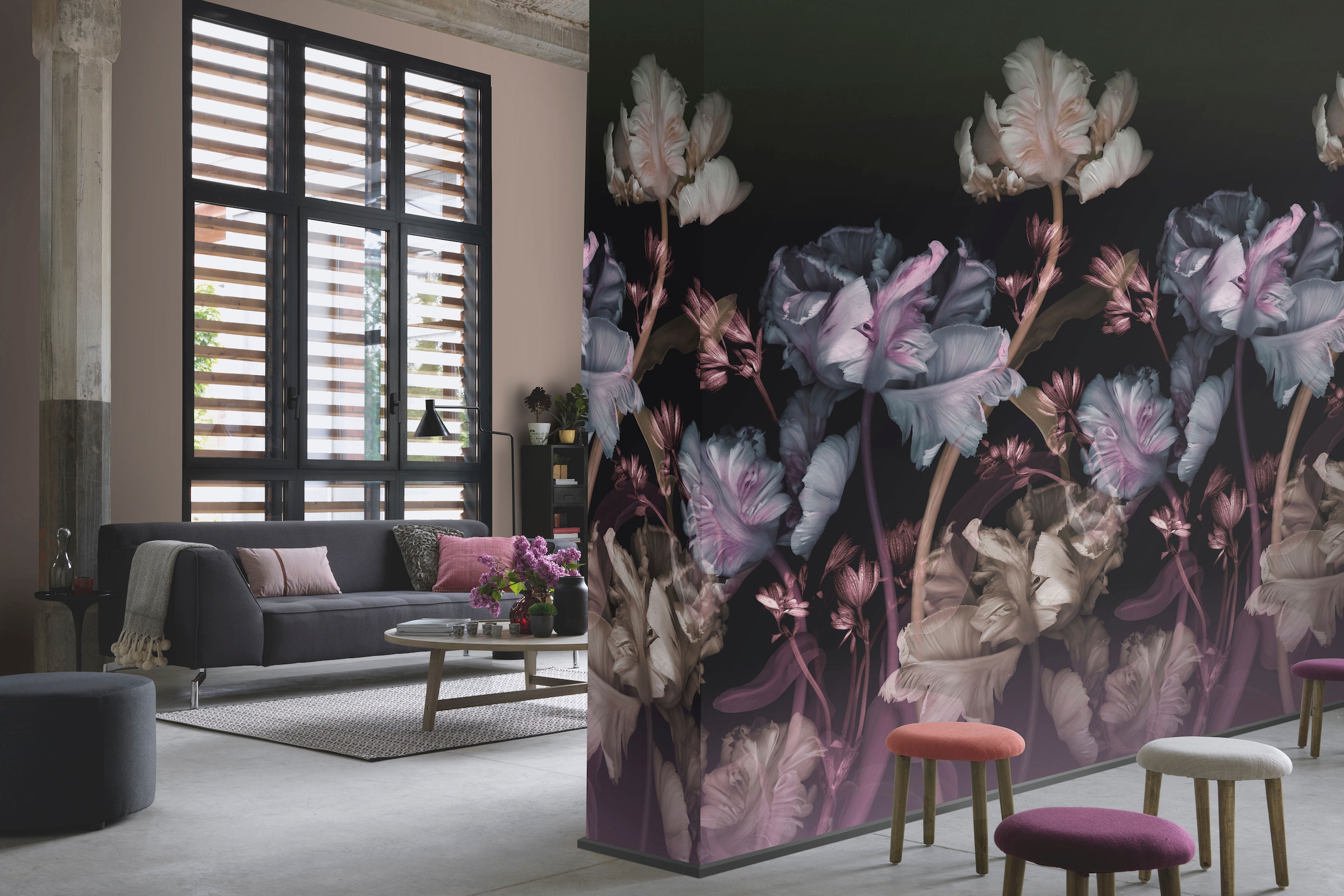 Fashion for walls Fototapete »Vanda«, floral, KRETSCHMER GUIDO BAUR MARIA Phthalate frei, | günstig