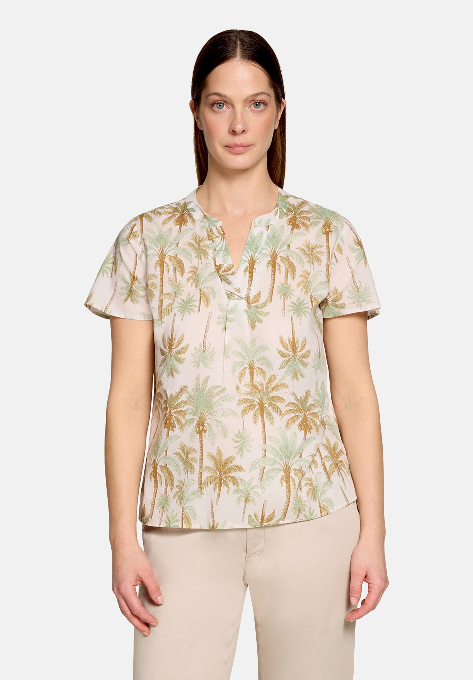 Cartoon Shirtbluse »Damen mit Rüschen«