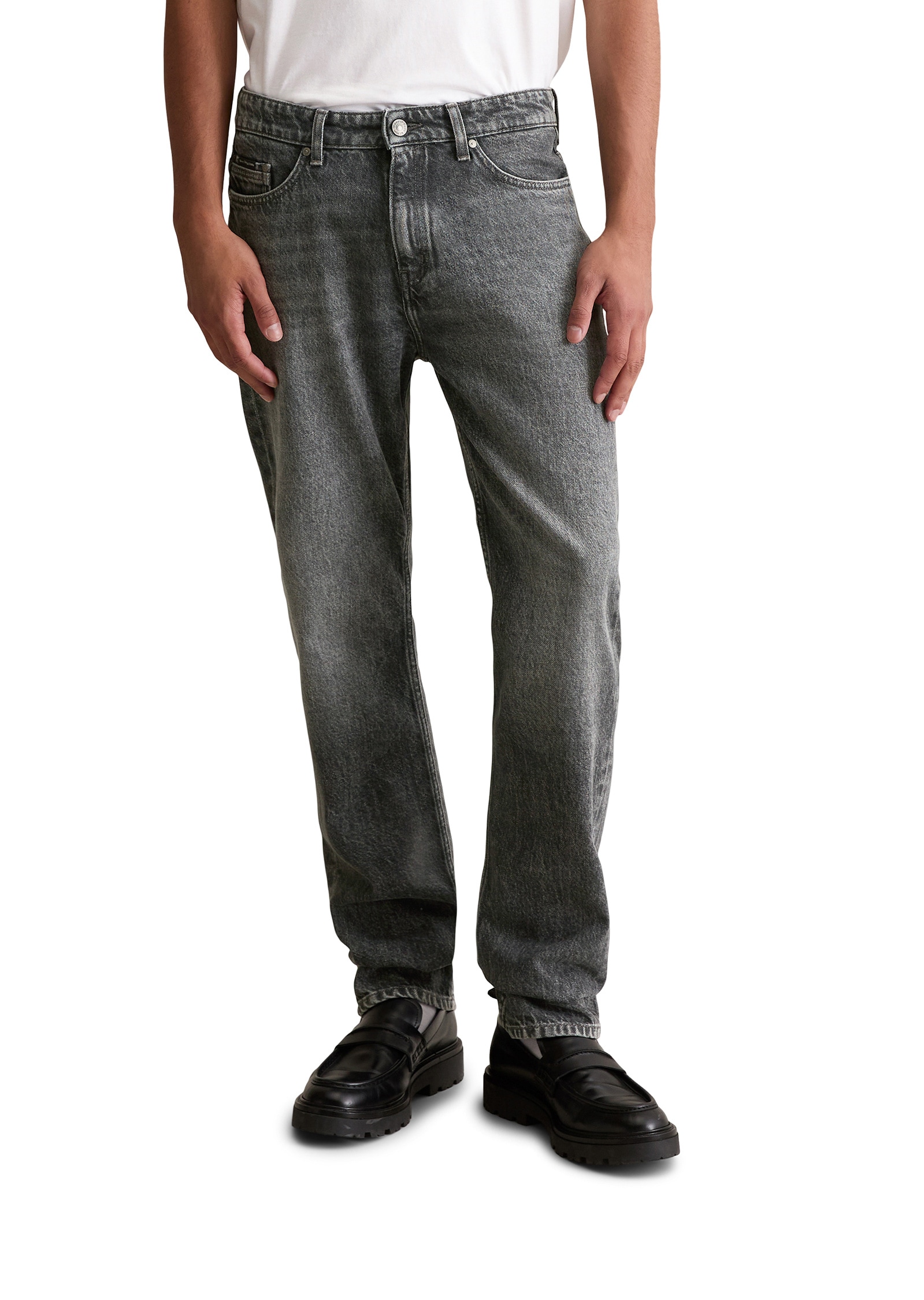 Marc OPolo DENIM Straight-Jeans "aus reiner Bio-Baumwolle" günstig online kaufen