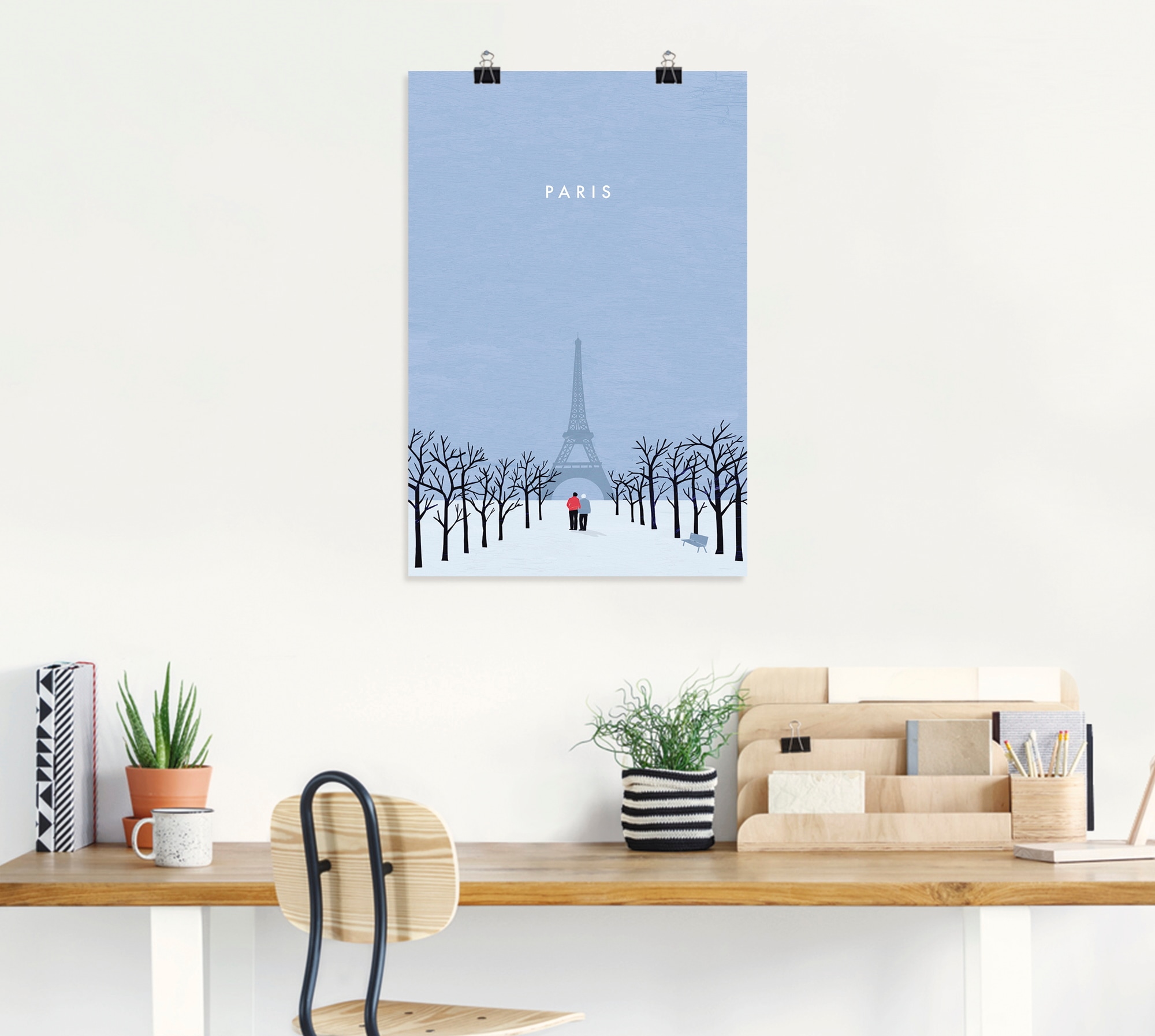 Artland Wandbild »Paris« 1 Stk. tlg. als Alubild, Leinwandbild, Poster, Wandaufkleber in verschied. Größen