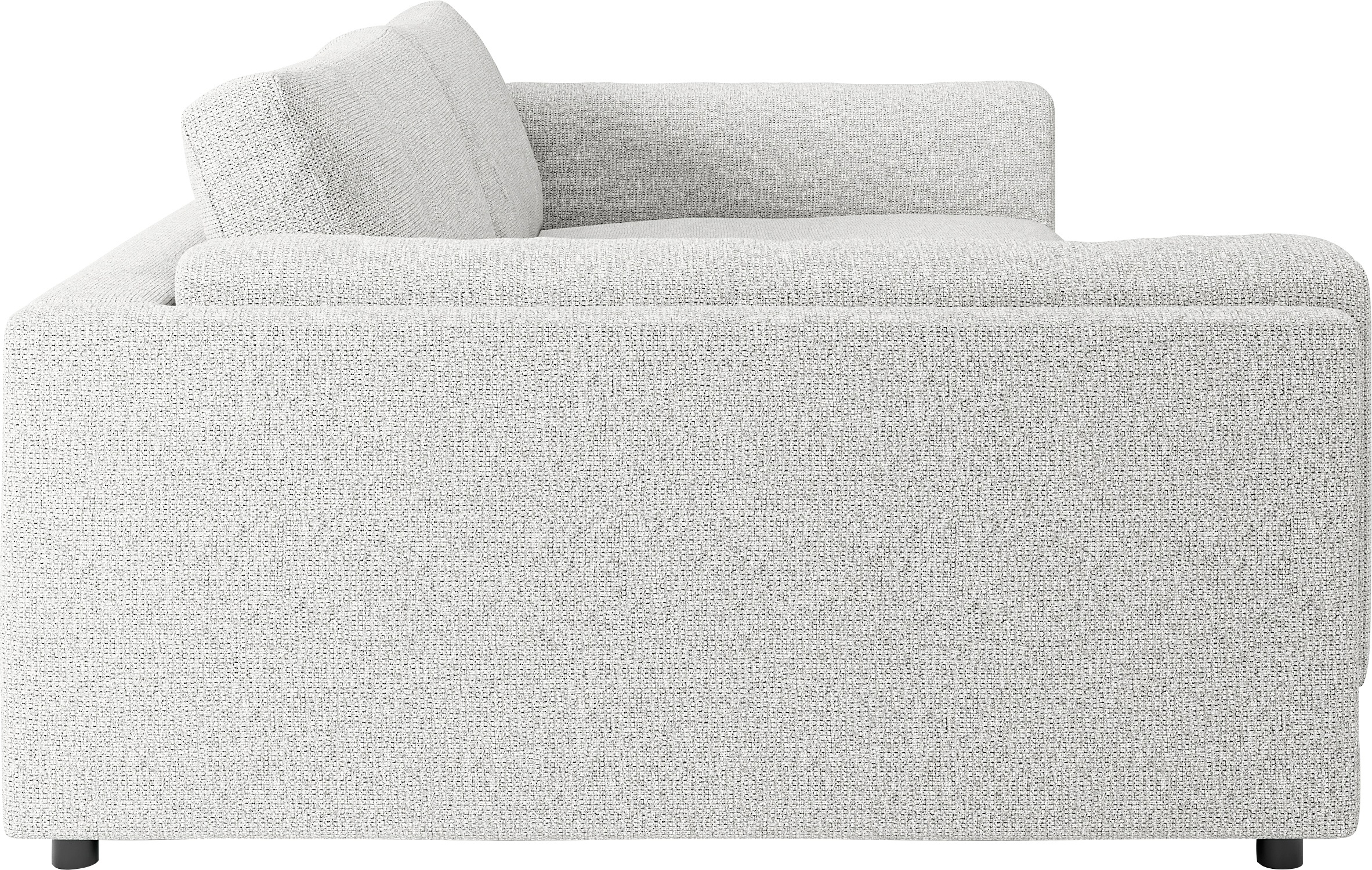 3C Candy Big-Sofa »Karalis mit extra großer Sitztiefe, elegantes Mega Sofa zum Relaxen,«, auch in Cord- oder Leder-Bezug, lose Kissen, loungige Bequemlichkeit