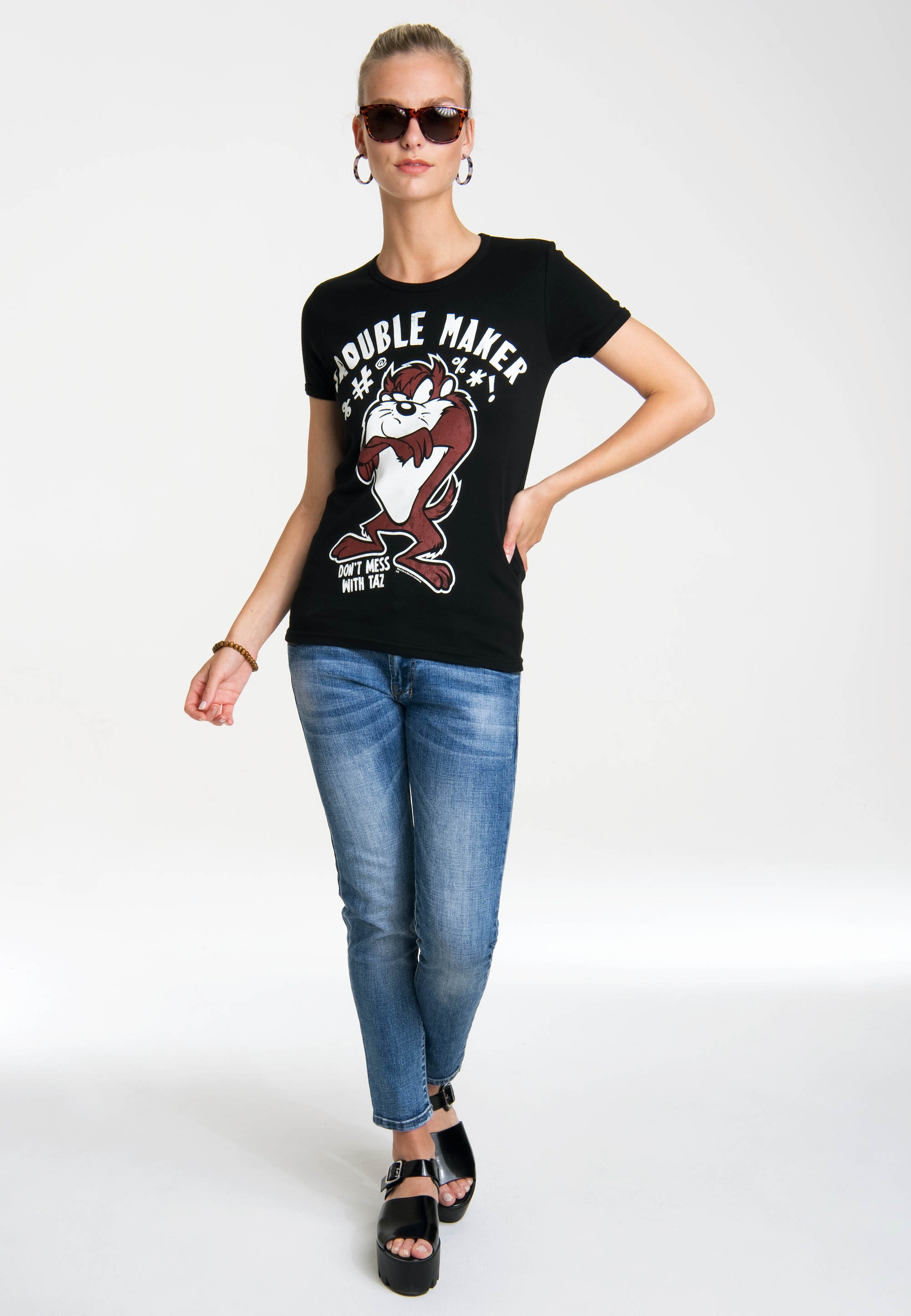 LOGOSHIRT T-Shirt »Looney Tunes«, Originaldesign bestellen | BAUR lizenziertem mit