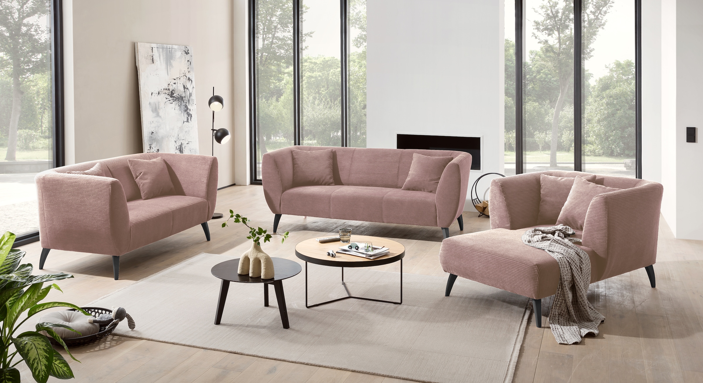 INOSIGN Loveseat »Colori«