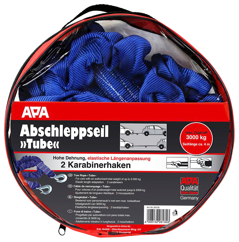 »Tube«, APA Abschleppseil BAUR | m 3000 max. kg, 4