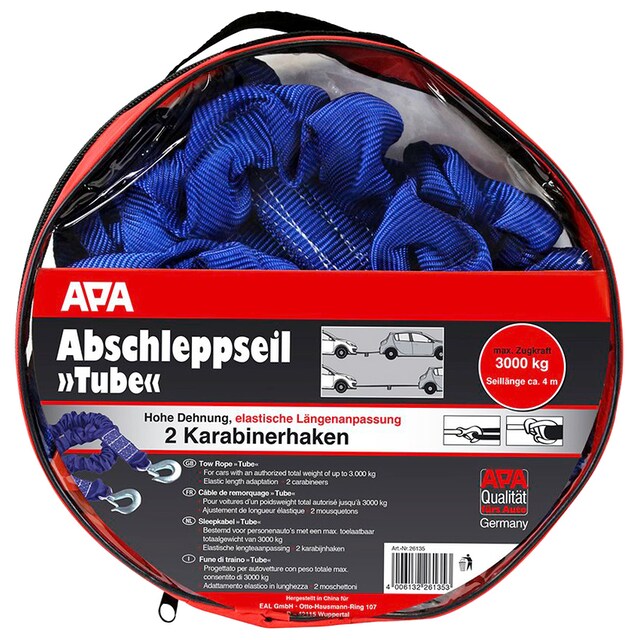 APA Abschleppseil »Tube«, max. 3000 kg, 4 m | BAUR