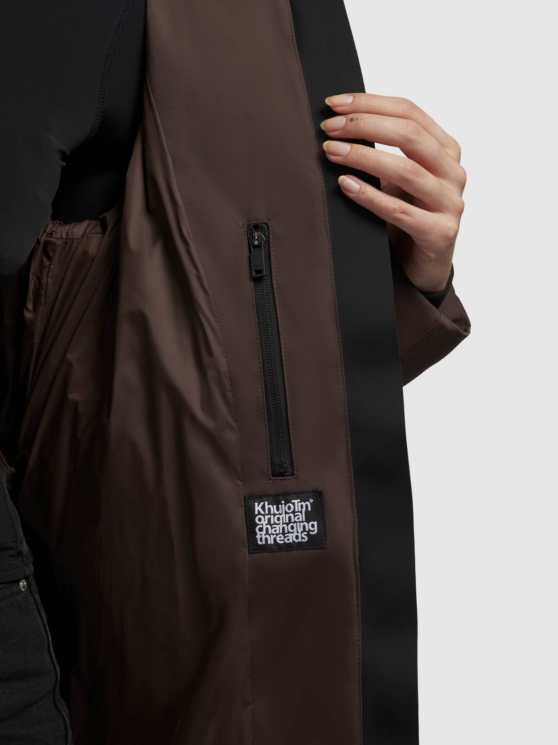 khujo Winterjacke »PALLA«, mit Kapuze