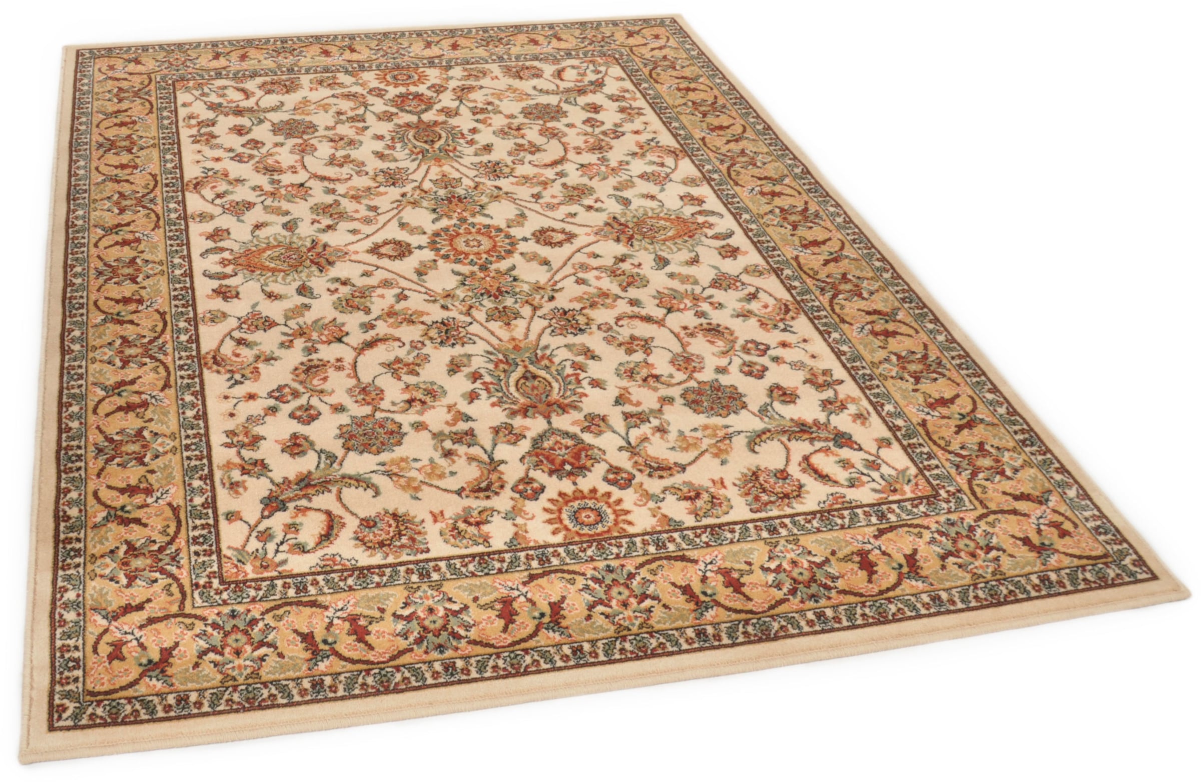 THEKO Wollteppich "Turan 808" rechteckig 12 mm Höhe reine Wolle, Orient-Opt günstig online kaufen