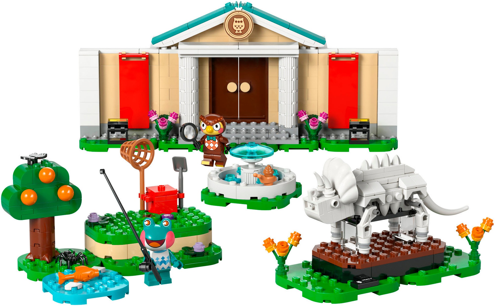 LEGO® Konstruktionsspielsteine »Eugens Museumssammlung (77056), LEGO Animal Crossing«, (543 St.), Made in Europe