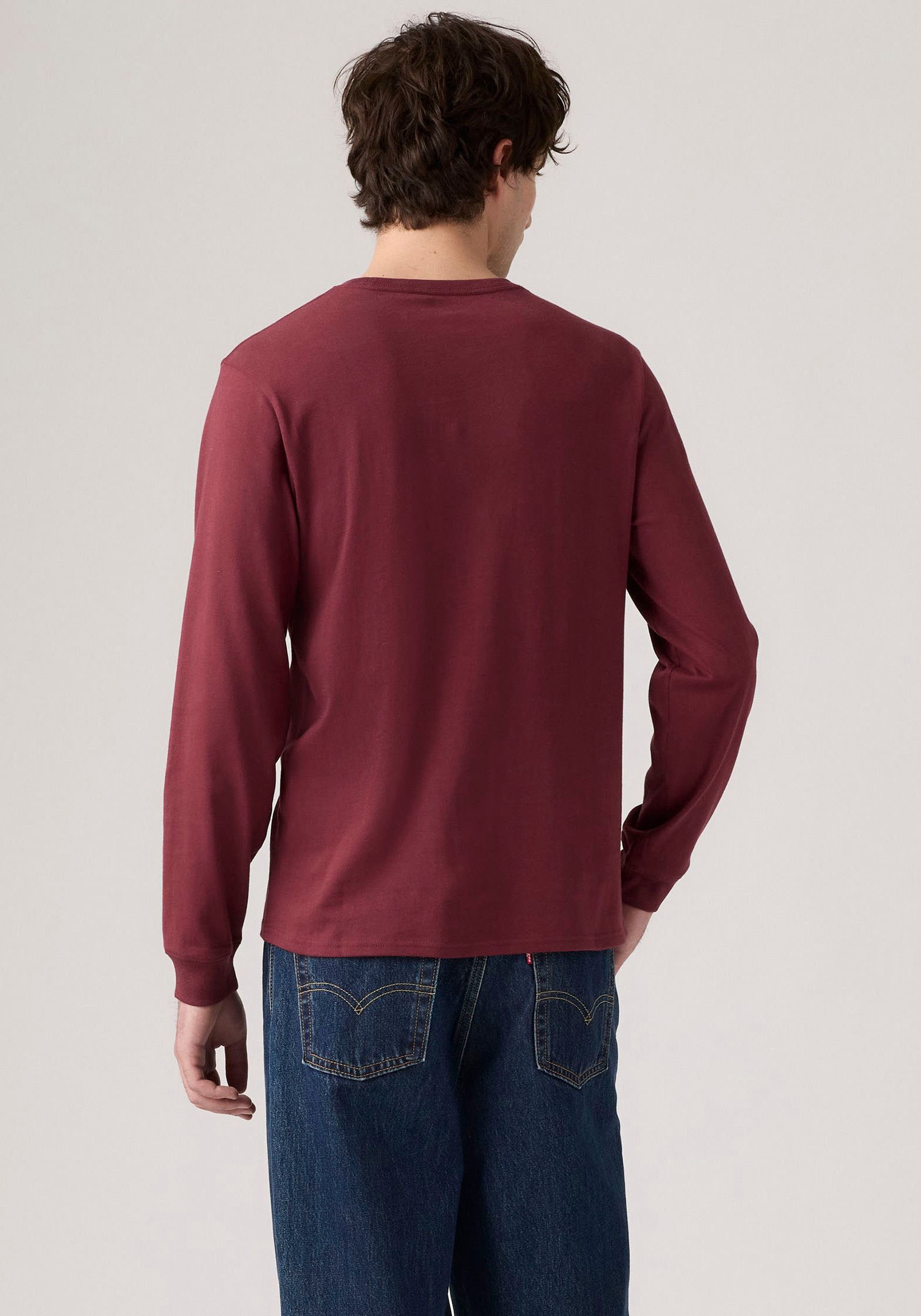 Levi's® Langarmshirt mit Logo-Applikation