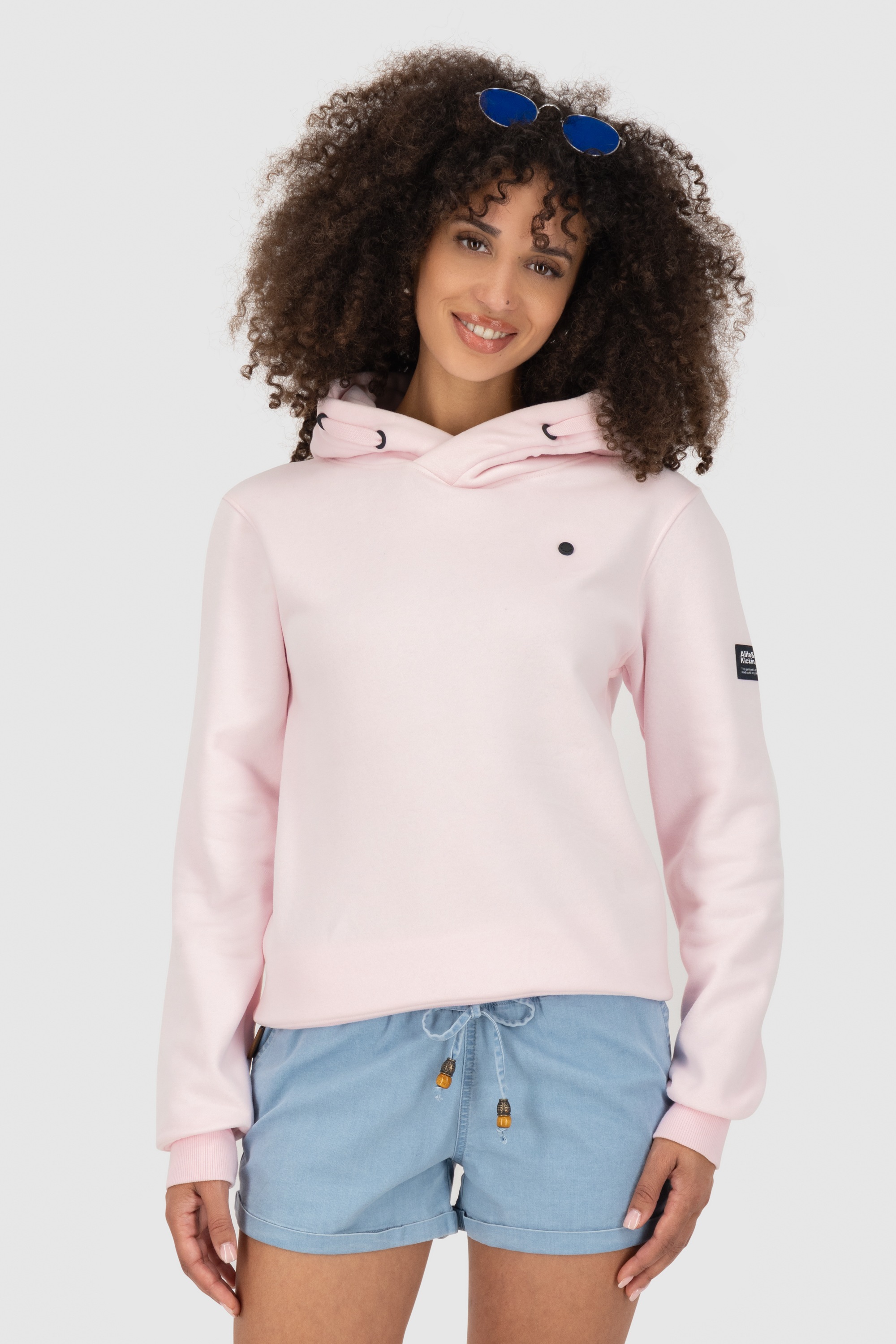 Alife & Kickin Kapuzensweatshirt »Damen SarinaAK A«, Hoodie Kapuzenpullover, Sweatshirt mit Kapuze und Kängurutasche
