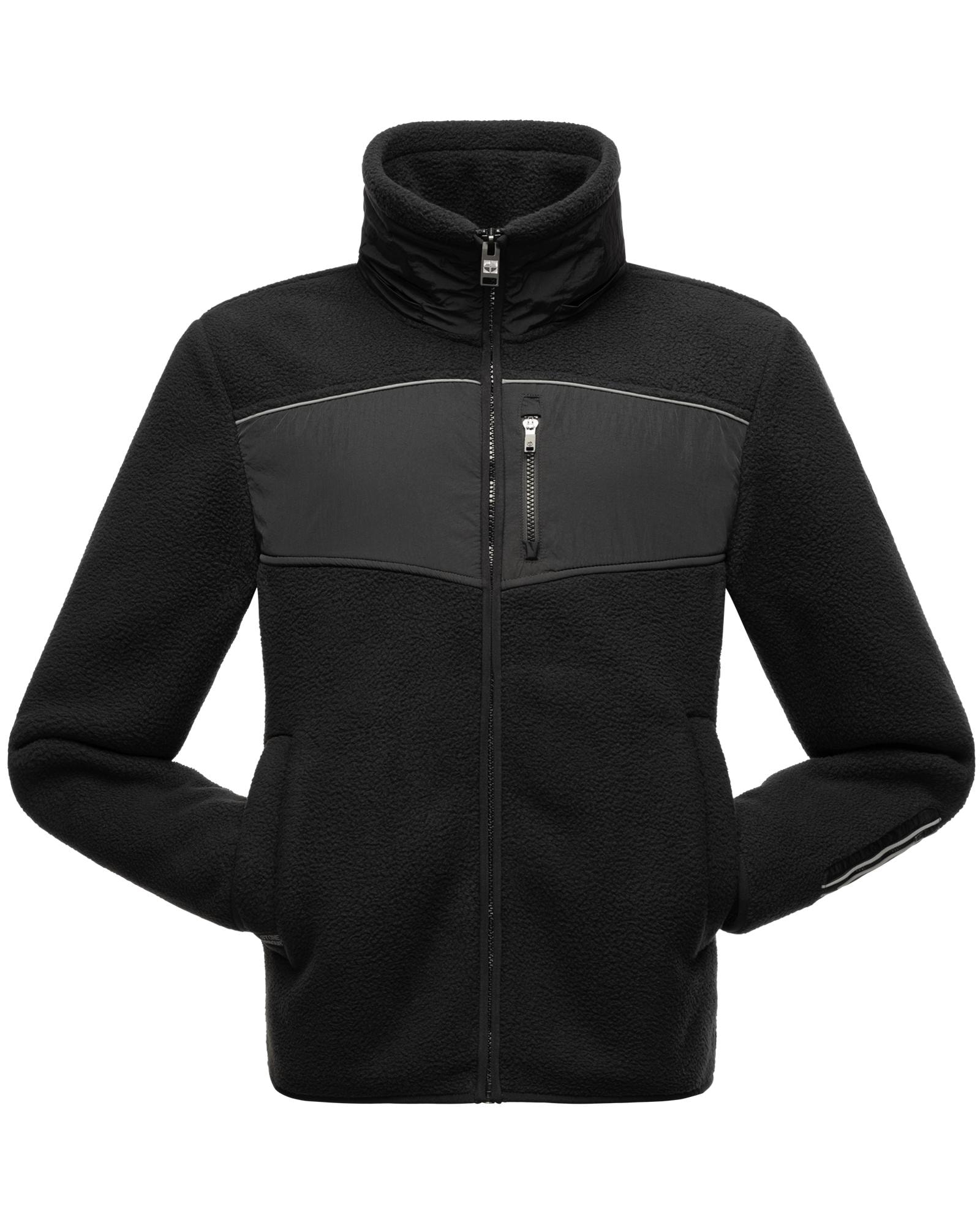 Stone Harbour Fleecejacke »Illian«, mit Kapuze, Sportliche Herren Fleece-Outdoorjacke mit Kapuze