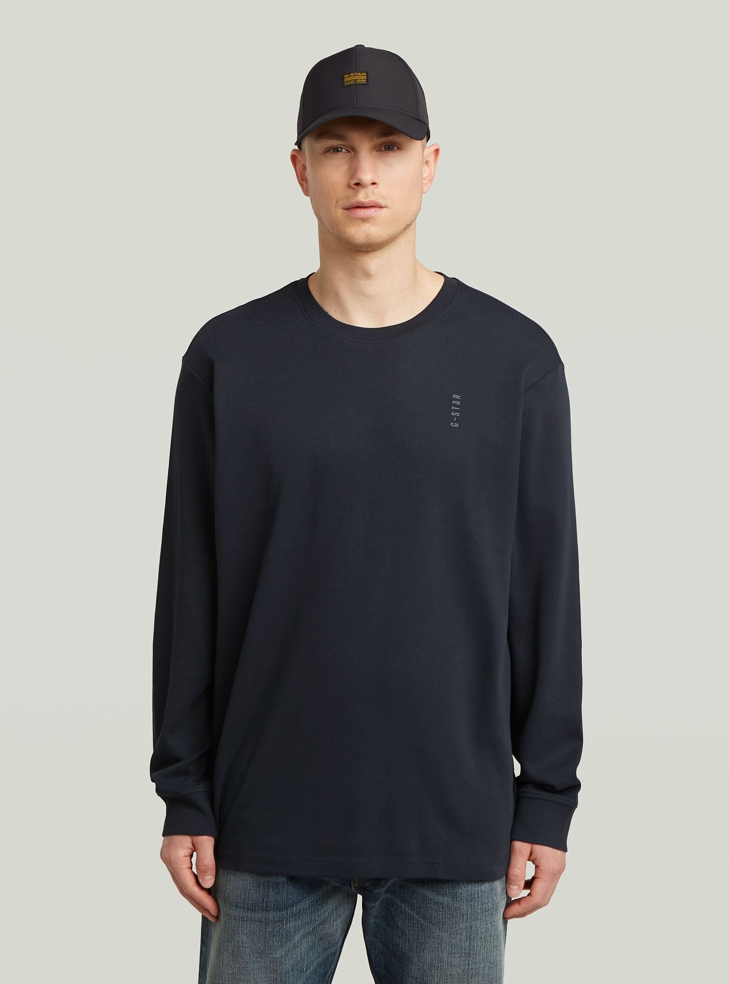 G-STAR T-Shirt "Back Embro Text Loose T-Shirt" günstig online kaufen