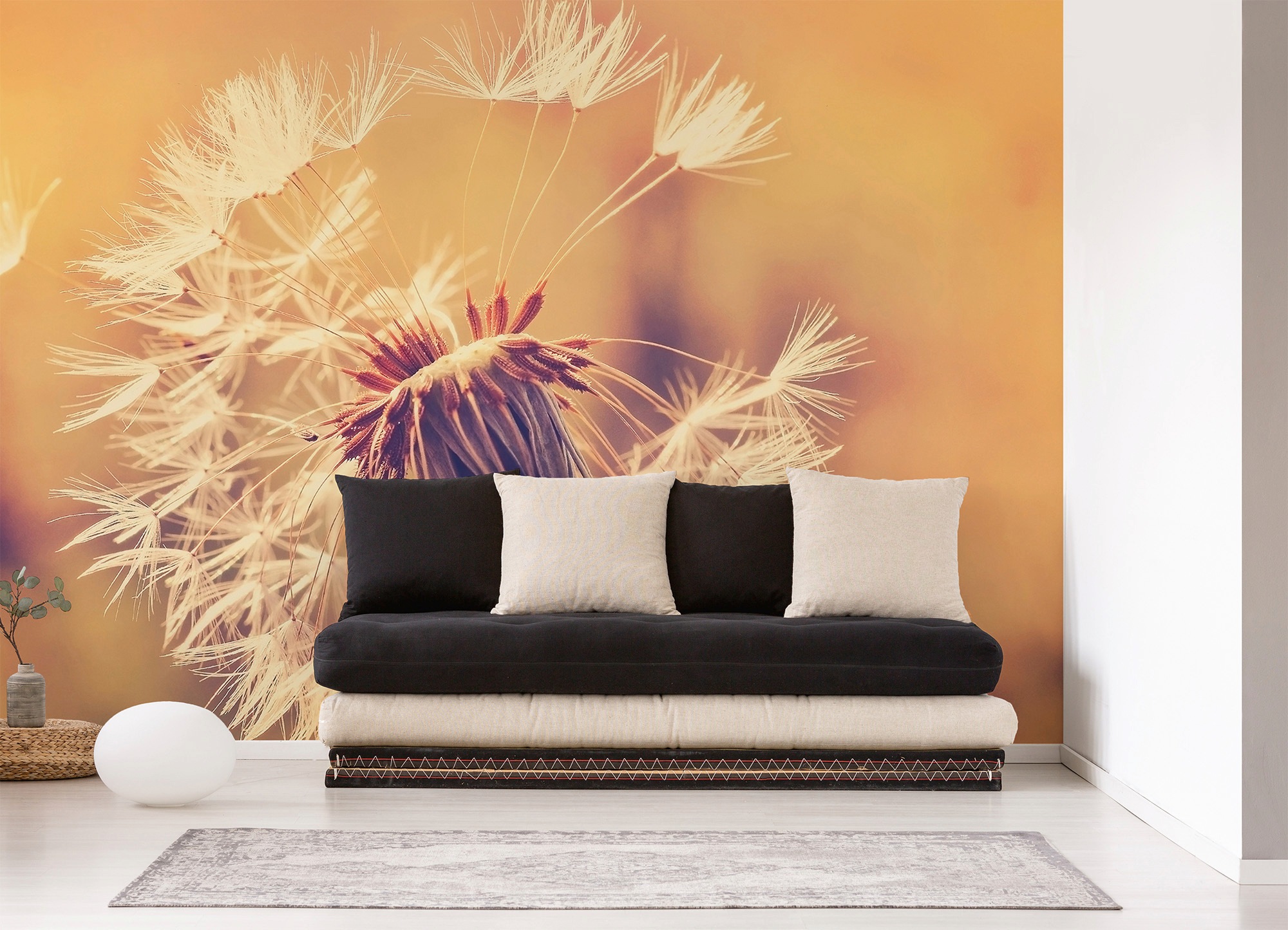 living walls Fototapete »Designwalls Dandelion 1« glatt Vlies, Wand, Schräge, Decke