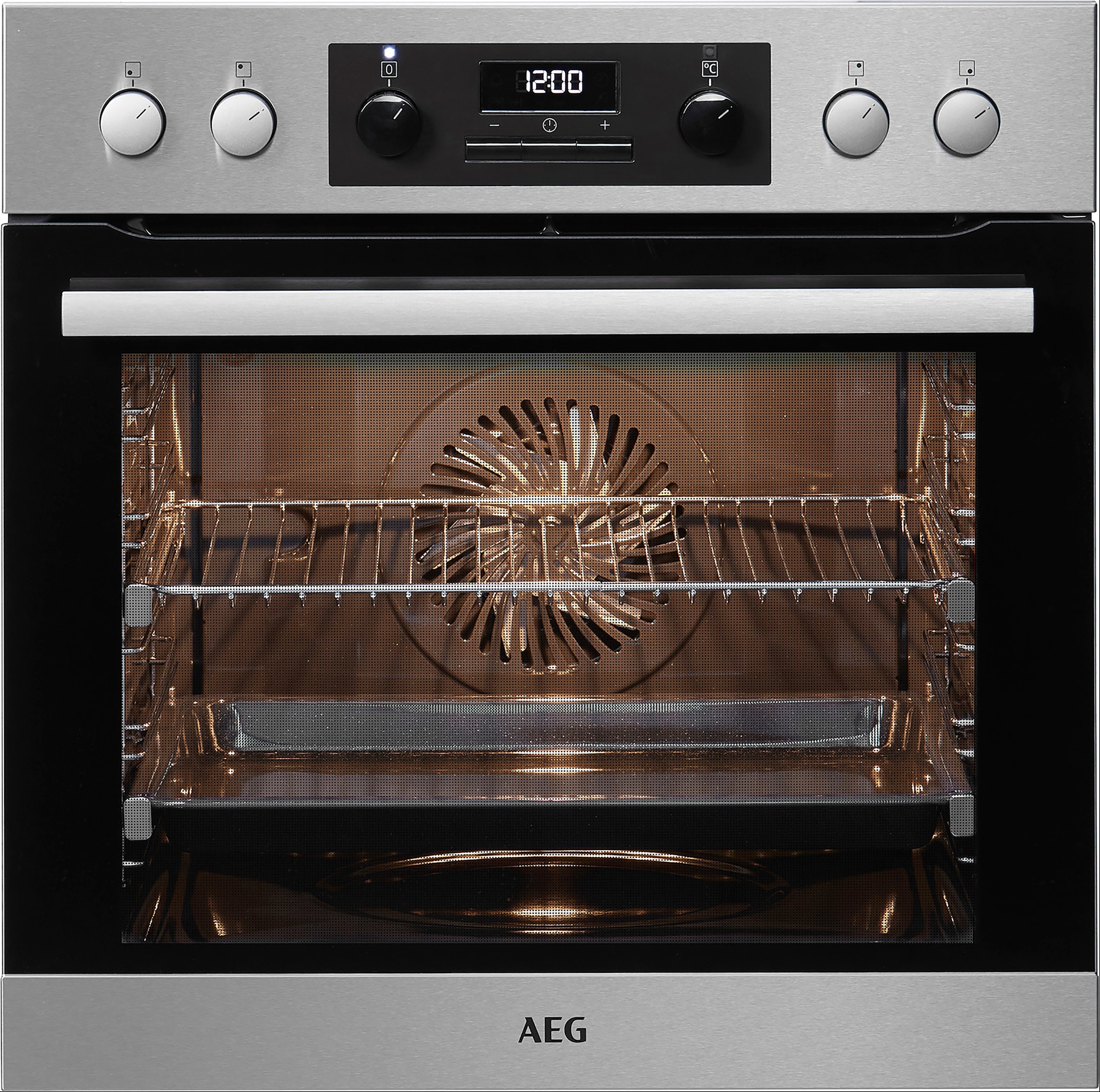 AEG Induktions Herd-Set "EEB331010M", mit Backauszug, Hob²Hood - Funktion