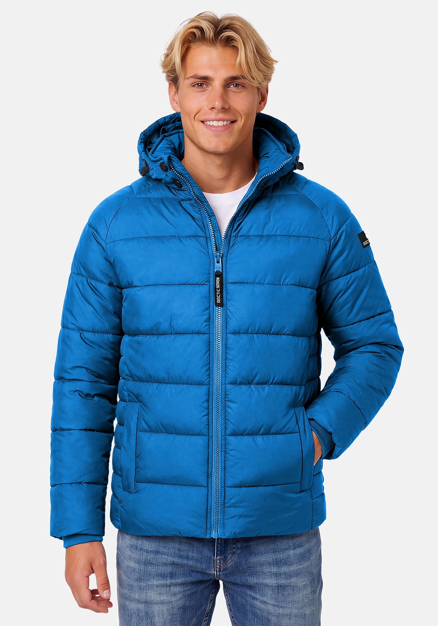 Arctic Seven Winterjacke »ASRodrii« mit warmem Teddyfell und abnehmbarer Kapuze