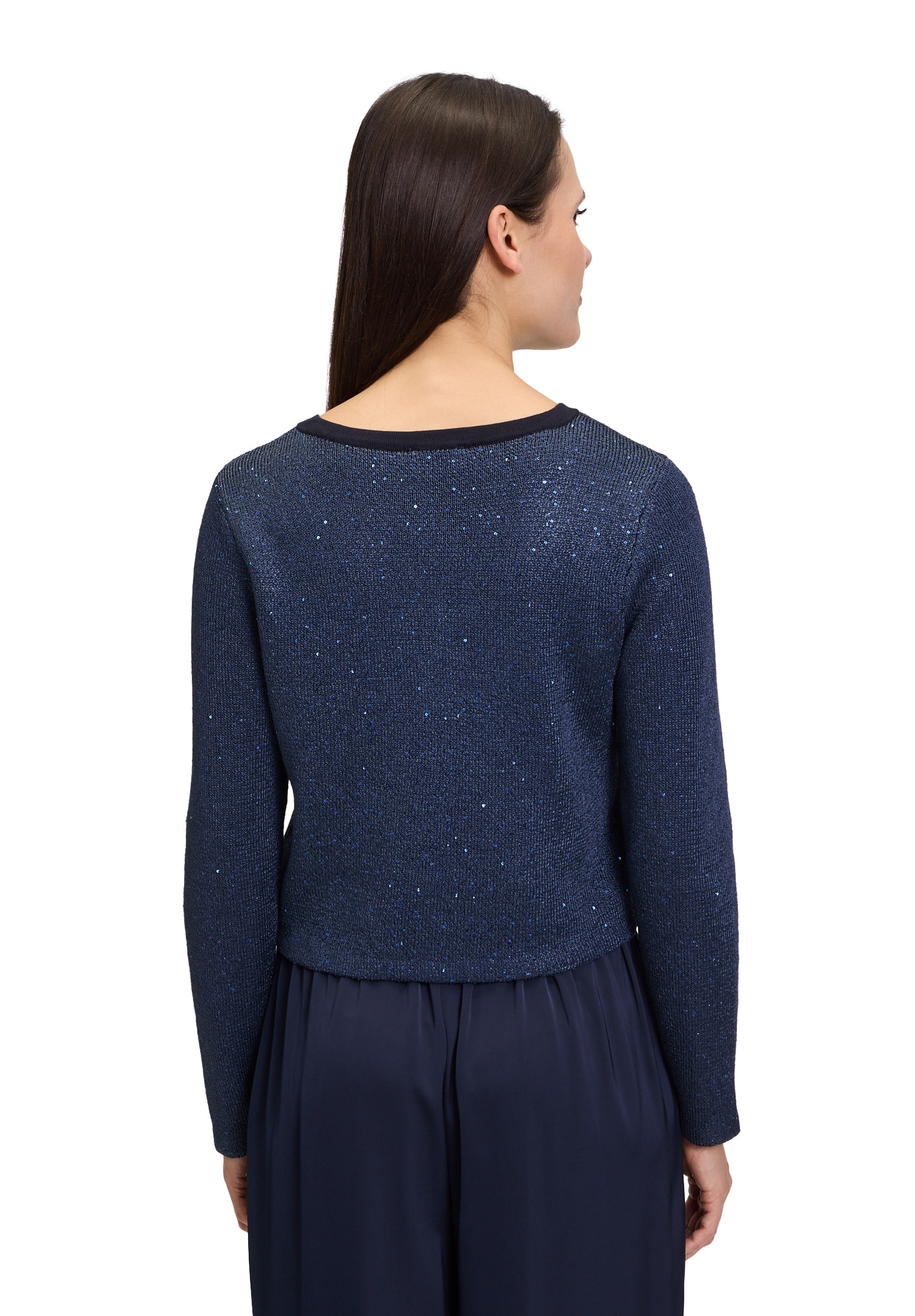 Vera Mont Strickjacke »Vera Mont Strick-Cardigan mit Schmucksteinen«, Glitzersteine