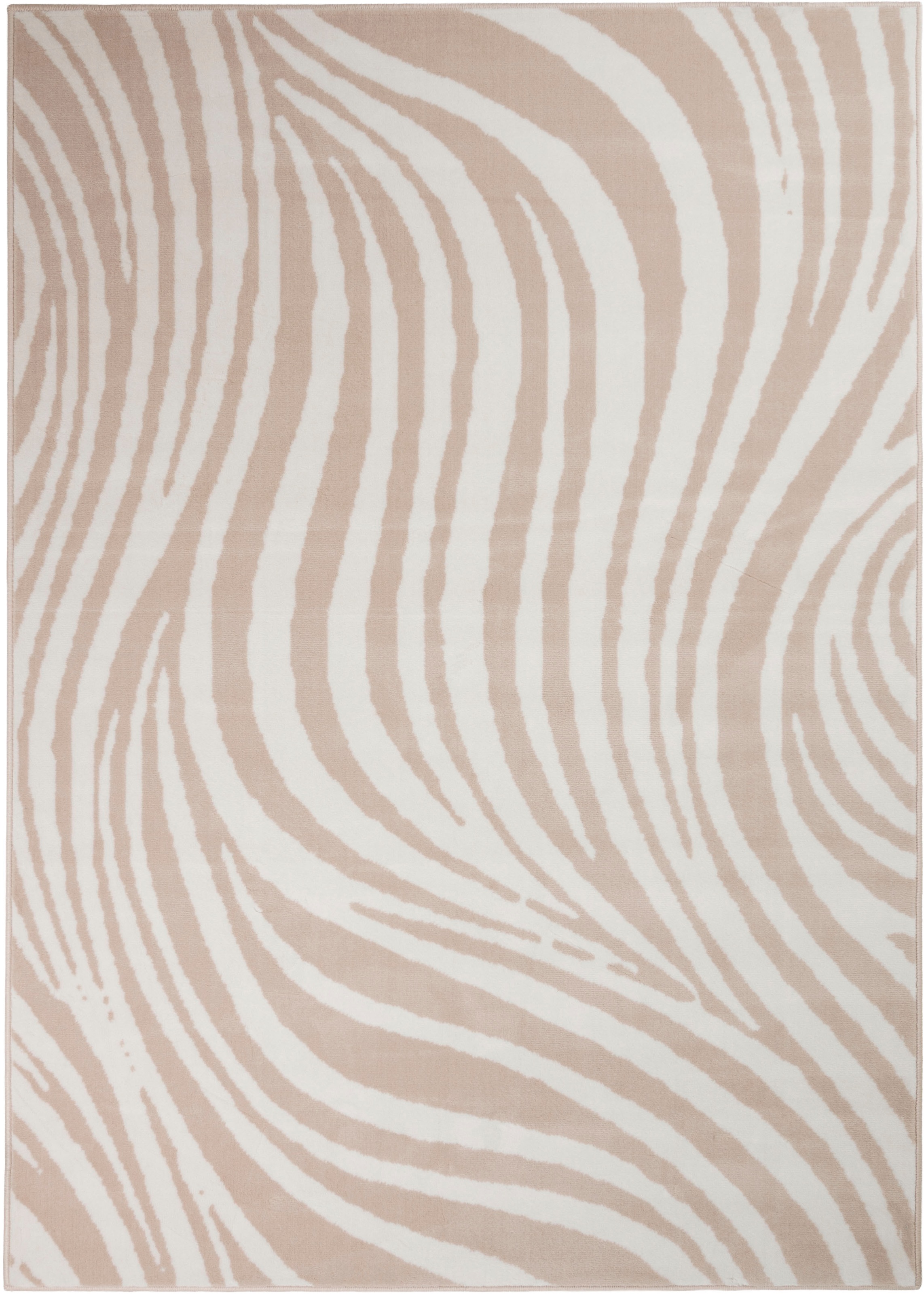 OTTO home Teppich "Liaa in Wellen Design, softer Kurzflor," rechteckig 7 mm günstig online kaufen