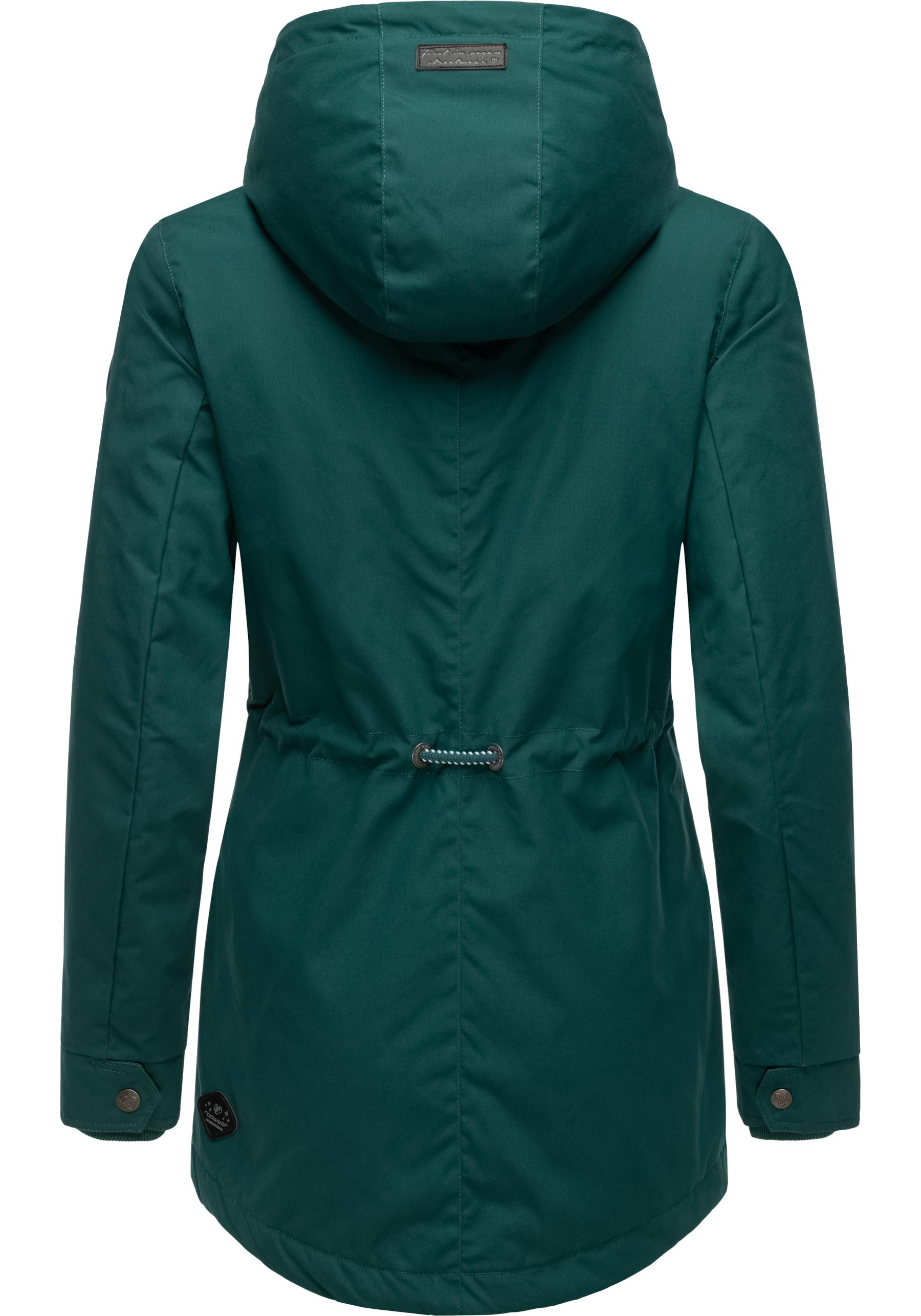 Thumbnail - Ragwear Winterjacke "Monadis Black Label" mit Kapuze stylischer Winterparka für die kalte Jahreszeit