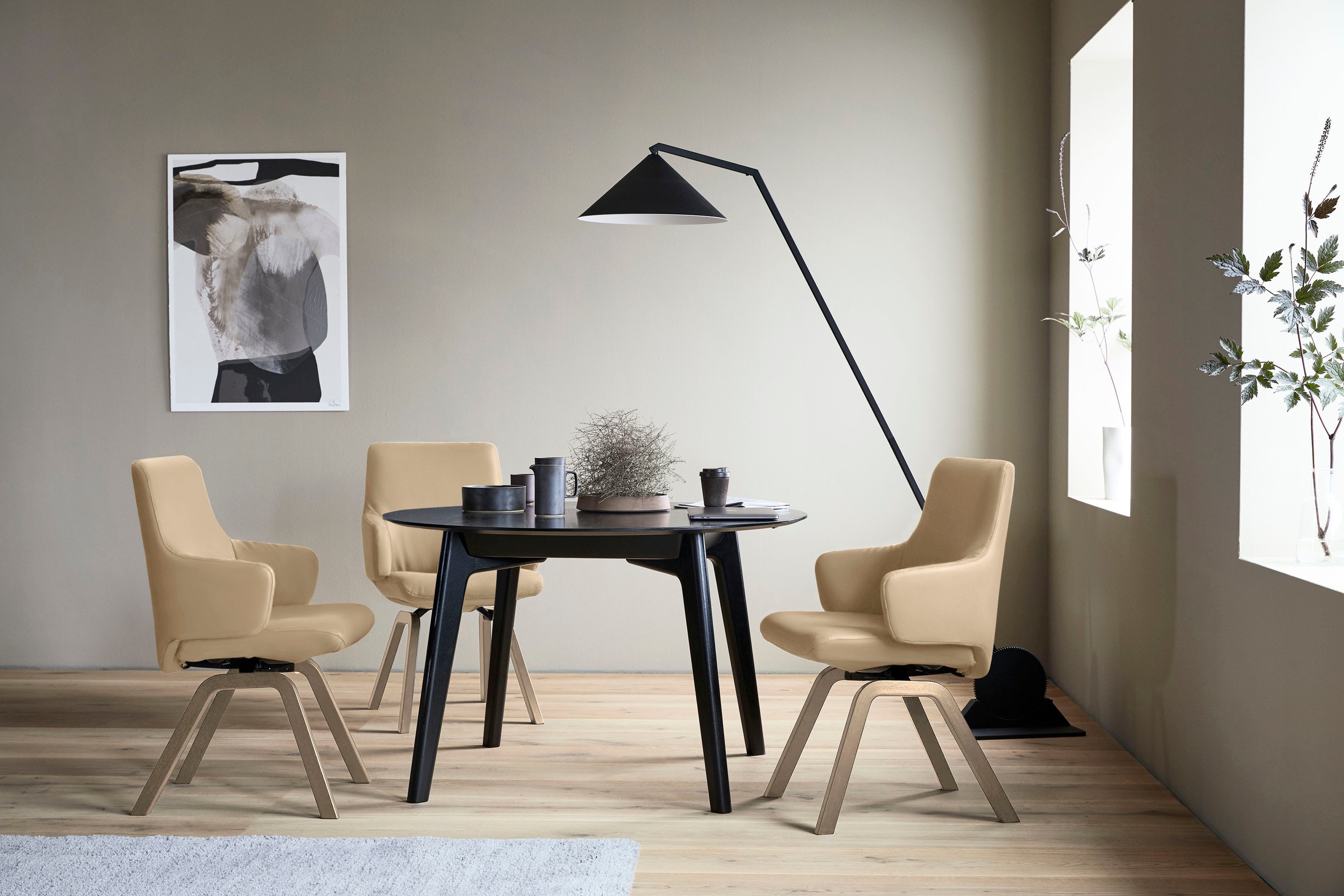 Stressless Polsterstuhl "Laurel" () Leder PALOMA Low Back mit Armlehne, Grö günstig online kaufen