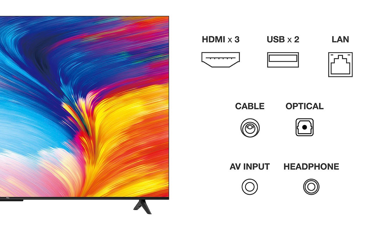 TCL LED-Fernseher »75P631X2«, 4K Ultra HD, Android TV-Google TV-Smart-TV