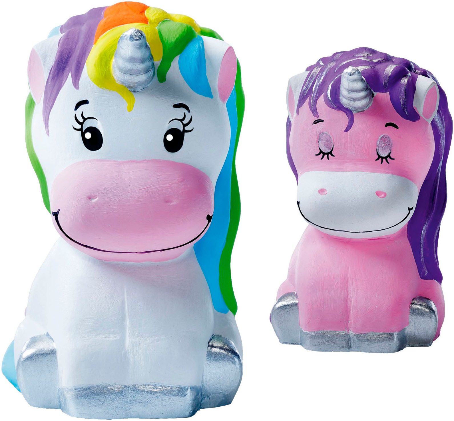 Ravensburger Kreativset »BeCreative Midi, Bastelset DIY Gipsfiguren gießen Einhorn«, Made in Europe