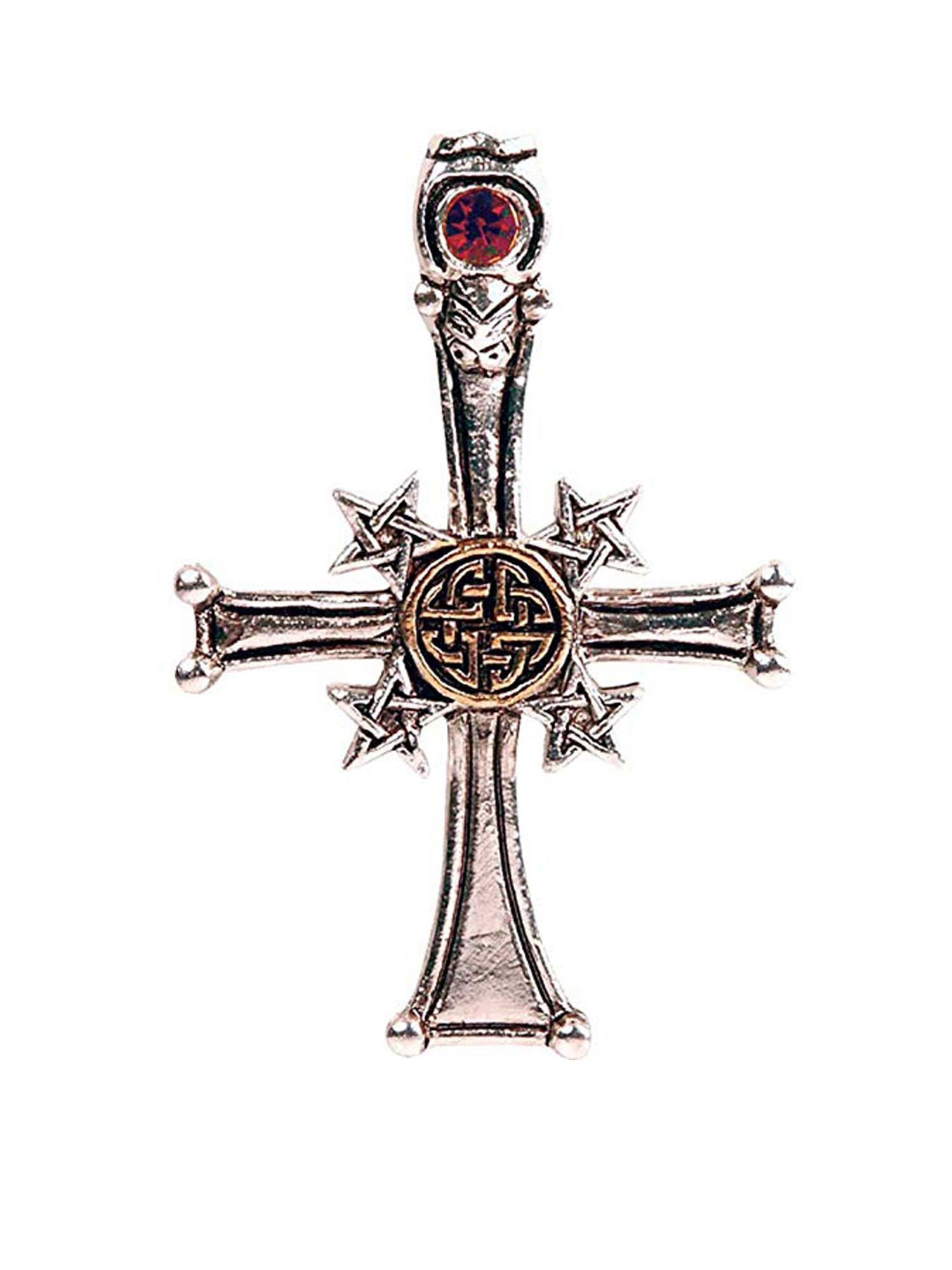 Amulett »Anhänger Forbidden Talisman«, Keltisches Pentkreuz - Schutz