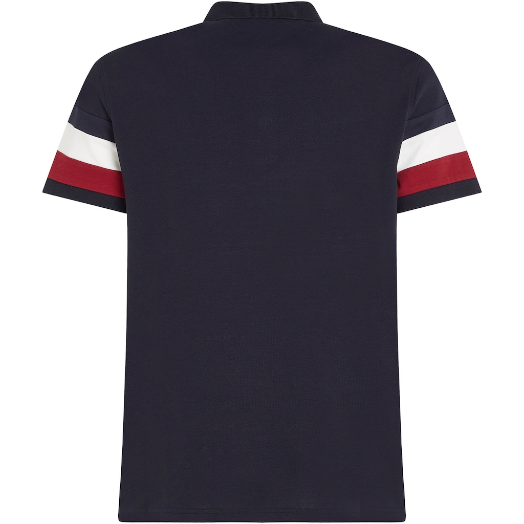 Tommy Hilfiger Poloshirt »MONOTYPE RWB SLEEVE SLIM POLO«