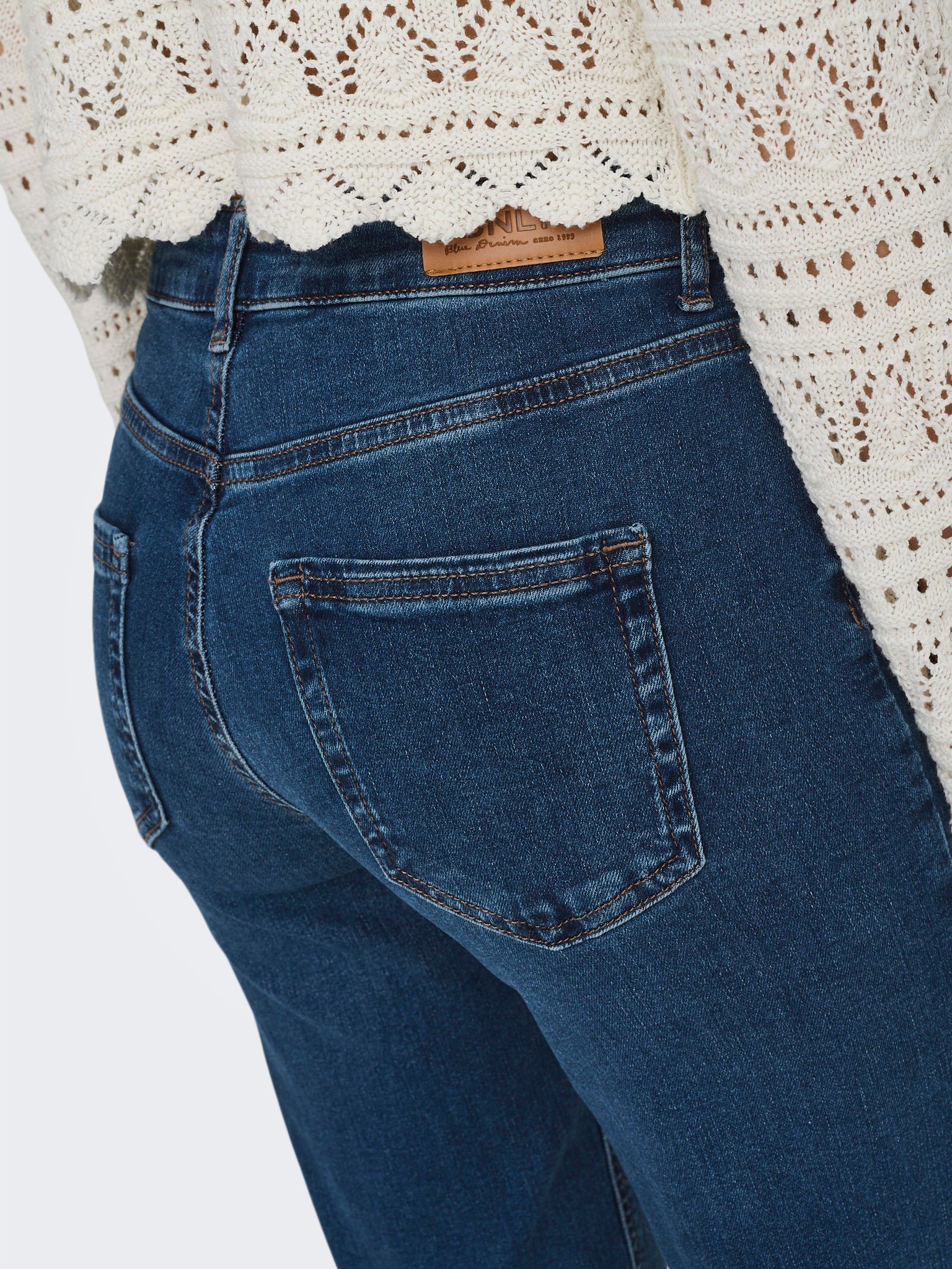 ONLY Straight-Jeans "ONLBLUSH MID STRAIGHT DNM TAI021 NOOS" günstig online kaufen