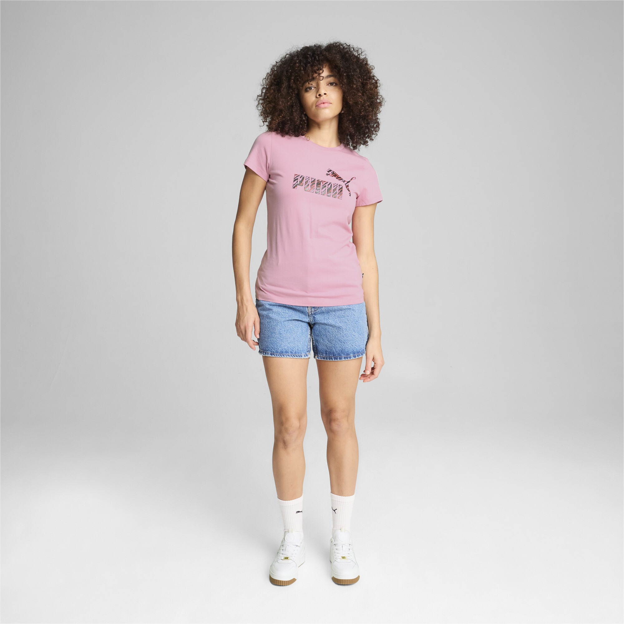 PUMA T-Shirt »ESS+ ANIMAL T-Shirt Damen«