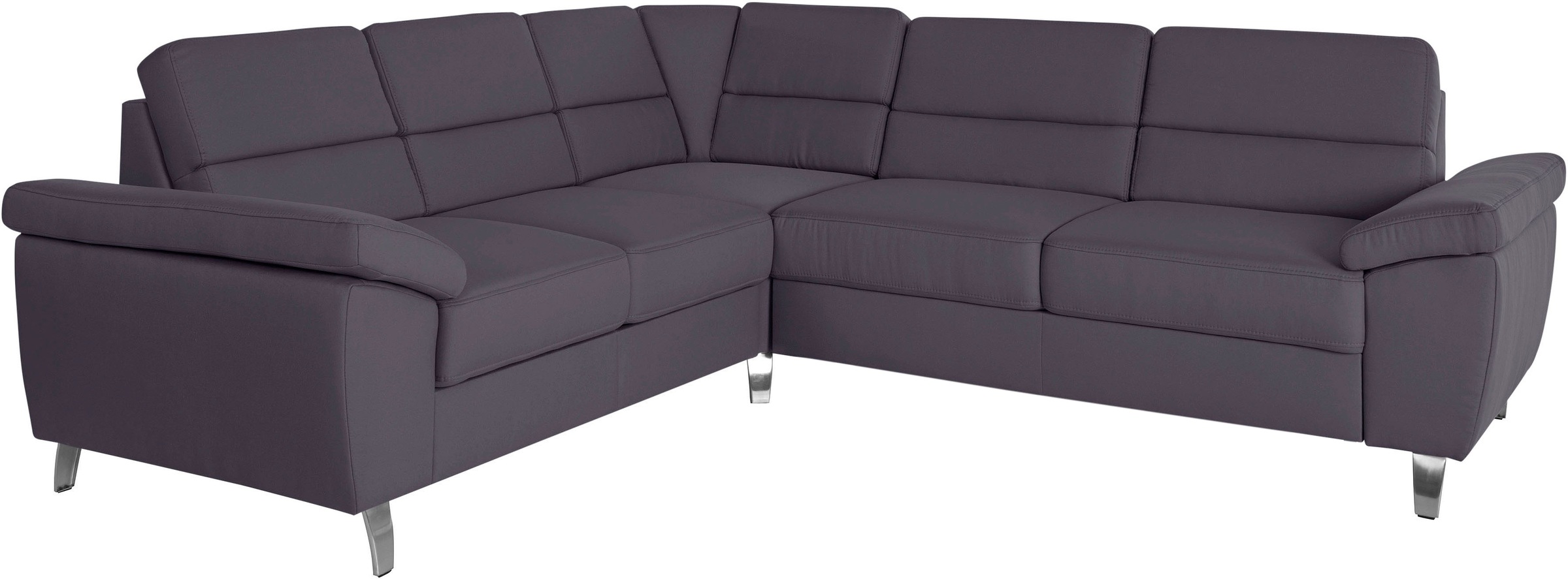 sit&more Ecksofa »Sorano L-Form« wahlweise mit Bett- und Relaxfunktion, inkl. Bettkasten